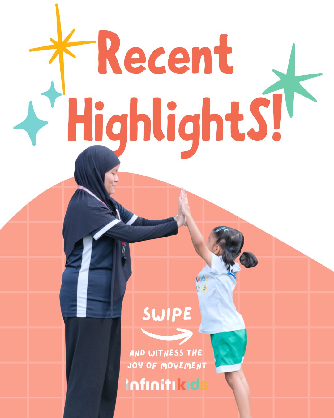 Fun is our favorite metric. 📈✨
From quiet moments of focus to the joy of parents cheering on the sidelines, our recent sessions at Infiniti Kids have been all about growth—both on and off the field.
We’re building more than just motor skills; we’re building connections, confidence, and lifelong memories.
Swipe through to see what we’ve been up to lately! ➡️
🧡 Ready to join the action? 🎁 45-minute Trial Session at just $15. Book now via the link in our bio and join us at The Arena, 48 Woodleigh Park.
#InfinitiKidsSG #RecentHighlights #ActiveKidsSG #BondingThroughPlay #WoodleighPark #TheArenaSG #SingaporeParents