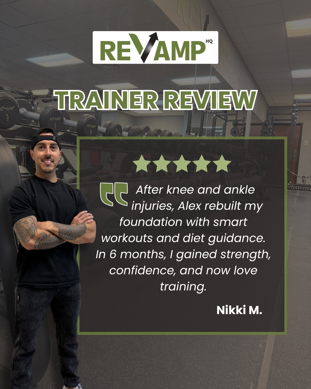 Movement is only one piece of the high-performance puzzle.
For Nikki, the "Revamp Way" meant a total structure shift: smarter workouts, a fresh diet strategy, and a new mindset. The result? Total confidence and a body that’s ready to hit PRs after years of injury.
No more aimless training. Just a sustainable standard. ⚡️
Join us April 18th | 8672 Main St.
#RevampHQ #Buffalo #SmartTraining