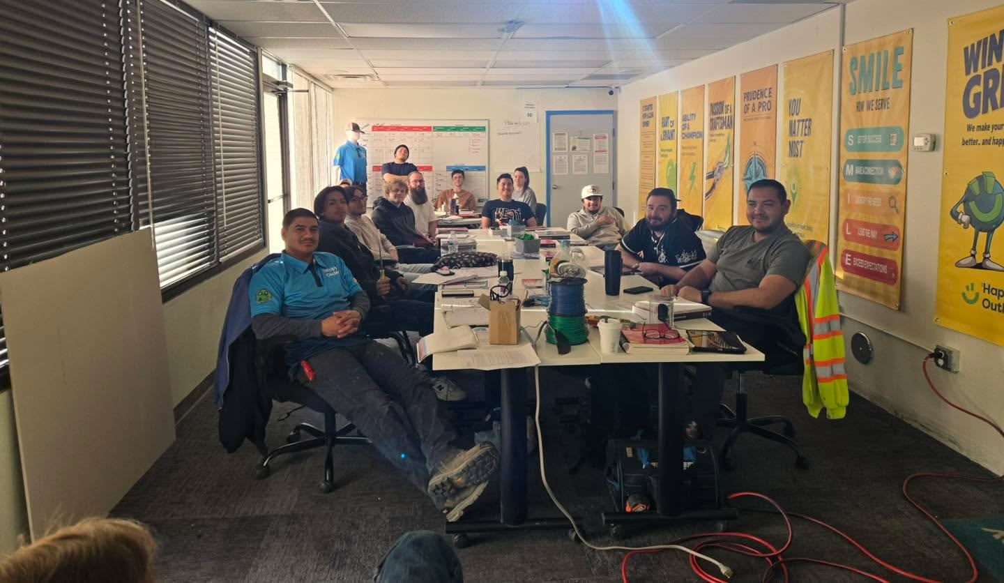 Big things are happening at Northern Nevada IEC⚡️
Twice a year, we teach the 1st Year Electrical Apprenticeship Program for in-person training—and this is our largest class yet! 👏
We’re proud to be shaping the next generation of skilled electricians and providing hands-on learning that sets our apprentices up for real success in the field.
A huge shoutout to our incredible instructor, Jesse, for leading the way and making a lasting impact on these future professionals.
If you’re looking to build a career in the electrical industry or want to be part of a strong, supportive chapter, Northern Nevada IEC is the place to start.
#NorthernNevadaIEC #ElectricalApprenticeship #SkilledTrades #FutureElectricians #WorkforceDevelopment