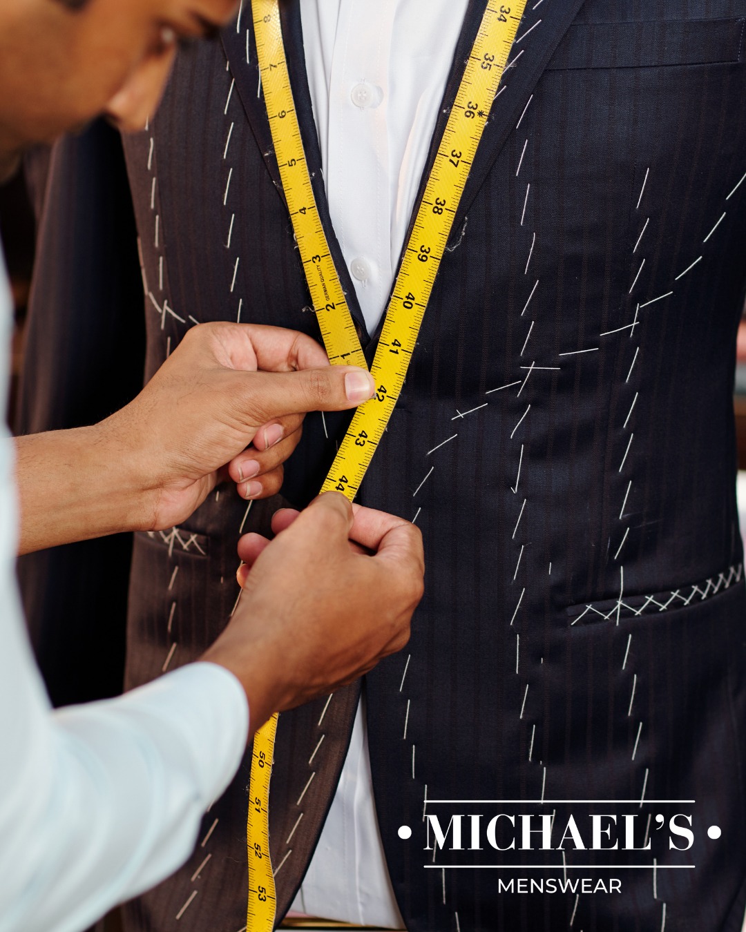 A great suit doesn’t just look good, it fits perfectly ✂️
With in-house tailoring and alterations, we make sure every detail is just right. Stop in for details today!