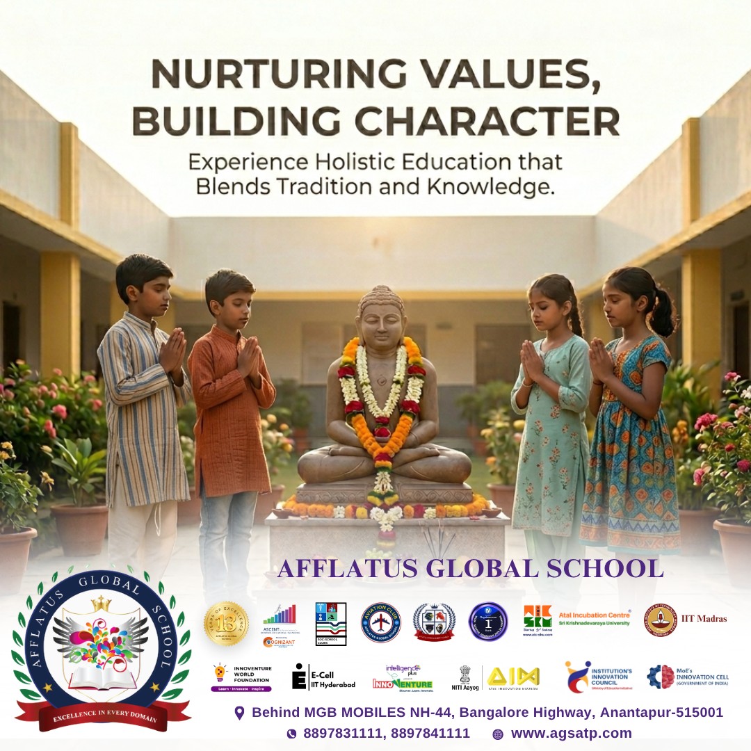 Nurturing Values. Building Character. Shaping Futures. ✨
Experience holistic education at Afflatus Global School.