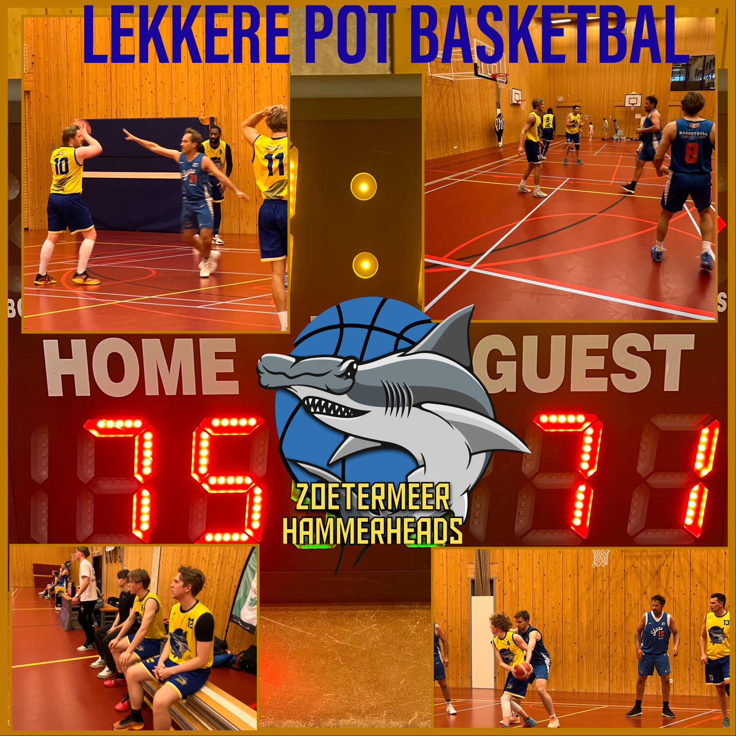 Wat een lekkere pot basketbal vandaag. Onder leiding van twee prima scheidsrechters werd de, tot vandaag ongeslagen koploper en komend terechte kampioen Westland Stars, in vier kwarten verslagen. . F🏀rza Hammerheads!!! #basketball #123HAMMERTIME #HereToPlay #HereToStay #basketbal #ZoetermeerHammerheads #Zoetermeer #zoetermeerenomstreken #zoetermeerbasketbal