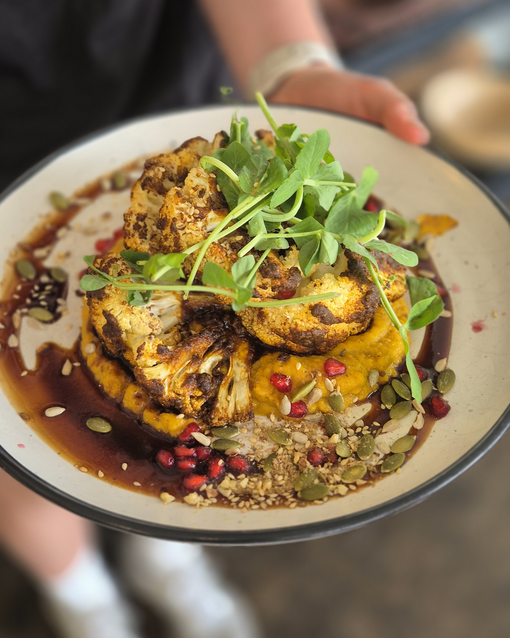 The Edgy Veg Awards start today! Come and try our Cauliflower Crunch & vote for us!