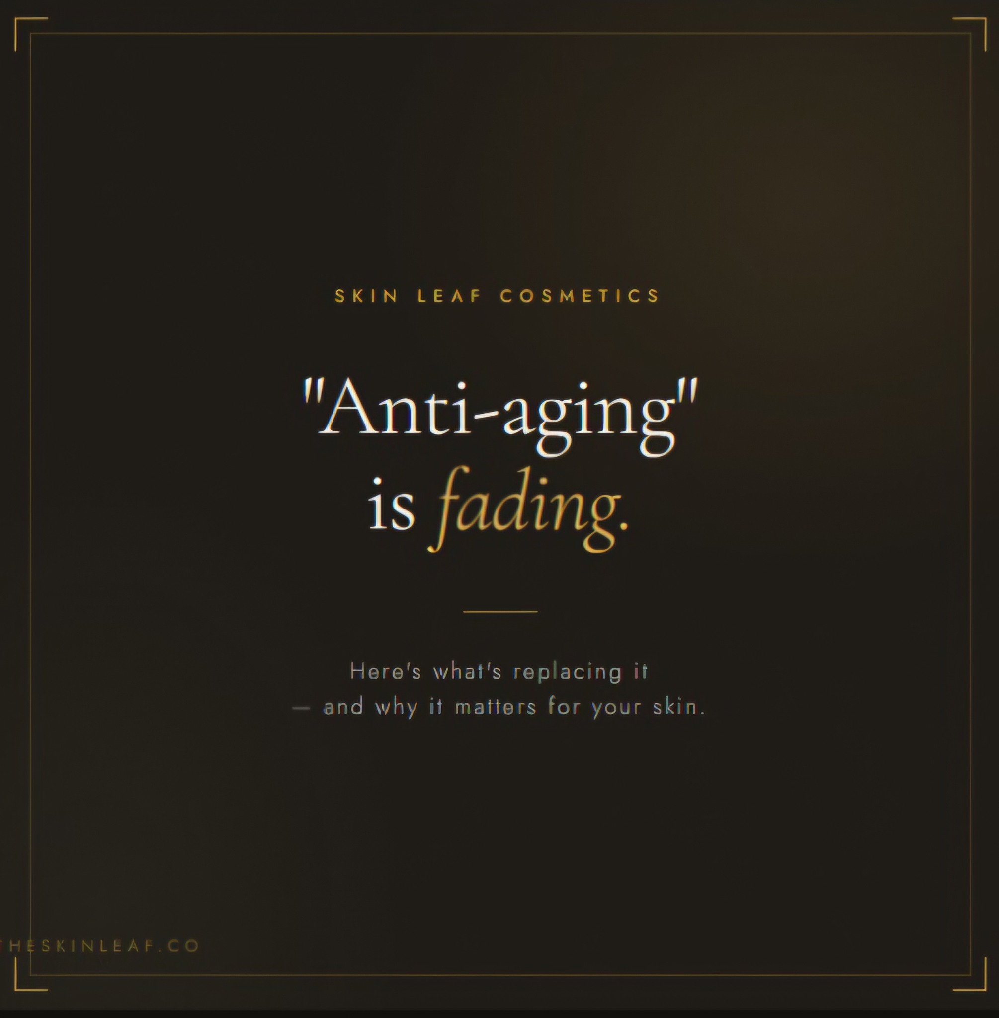 "Anti-aging" is out. Longevity is in — and the difference matters more than you think. 🌿
The skincare industry is shifting from correction to preservation. No more aggressive peels and high-dose retinoids. The new standard is peptides, barrier support, and low-inflammation rituals that work with your skin, not against it.
Aging in 2026 is power, not flaw. Vitality is the goal.
Full article on the blog — link in bio. 🔗
Save this post for your next skincare routine refresh. 💾
#SkinLeaf
#LongevitySkincare #CleanBeauty #SlowBeauty #BotanicalSkincare #SkinLeafGlow #AntiAgingAlternative #SkincareRoutine #GlowingSkin #CleanGirlAesthetic #SkinHealth #NaturalBeauty #VeganBeauty #CrueltyFree #SlowBeautyRitual #SkinCareFirst