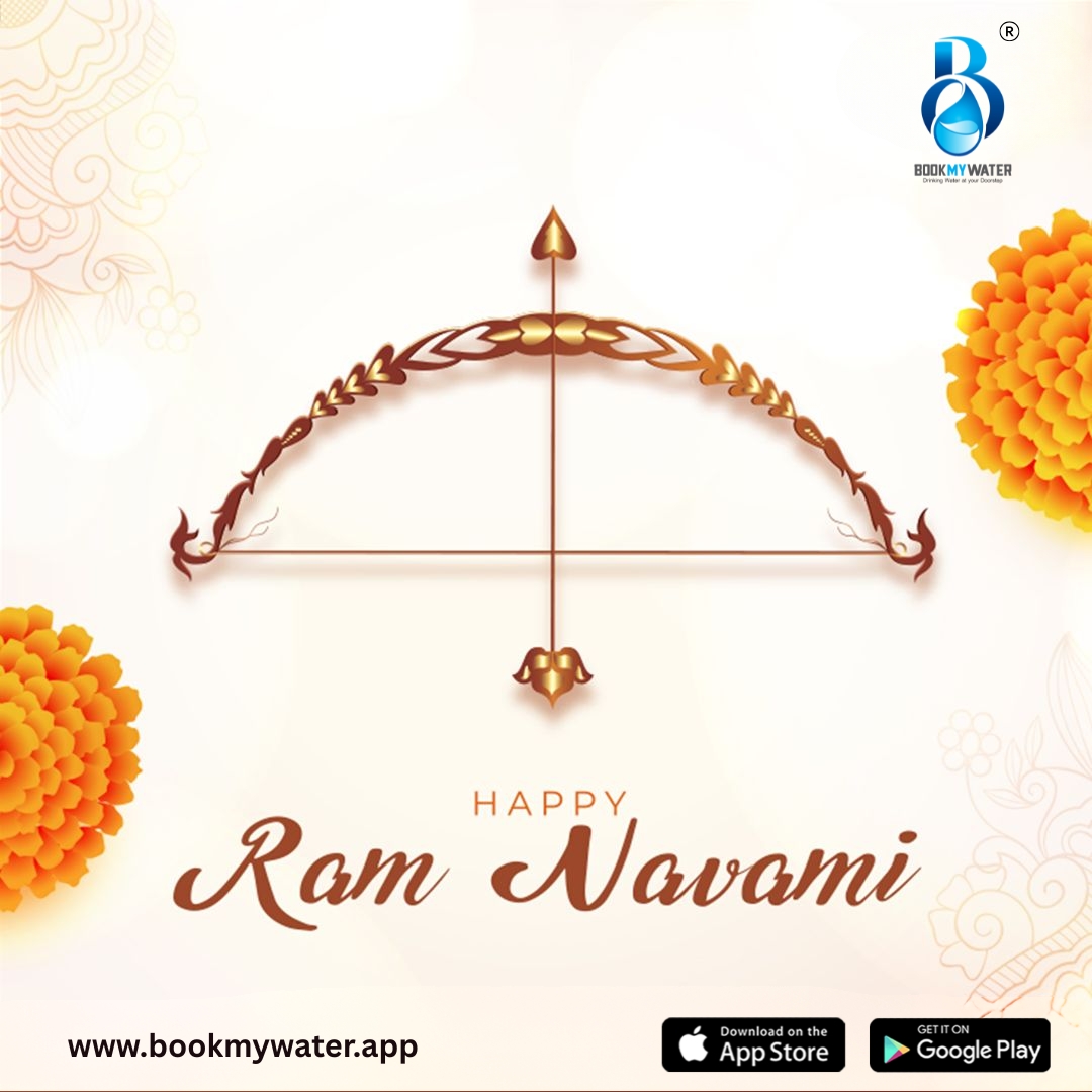 🌸✨ Happy Ram Navami 2026 ✨🌸
On this divine occasion of Ram Navami, we celebrate the birth of Maryada Purushottam Shri Ram — the symbol of truth, righteousness, discipline, and compassion. His life teaches us the power of purity in thoughts, strength in actions, and devotion in purpose.
As we welcome this sacred day, let us reflect on the values of simplicity, balance, and purity — not just in our lives, but also in what we consume every day… especially something as essential as water.
💧 In today’s fast-paced world, pure and natural drinking water is becoming increasingly rare. Contaminated sources, over-processed water, and lack of awareness are silently impacting our health. Just like Lord Ram stood for purity and dharma, it is time for us to bring purity back into our daily hydration.
📱 Introducing BookMyWater App – your trusted partner in accessing clean, natural, and premium drinking water right at your doorstep.
🌿 This Ram Navami, let’s take a pledge:
✔️ To choose purity over convenience
✔️ To prioritize health for ourselves and our loved ones
✔️ To embrace natural living, just like our traditions teach us
💙 Let every drop you drink reflect the same purity and positivity that Lord Ram represents.
🙏 May Lord Ram bless you and your family with good health, happiness, and prosperity.
🌸 May your life be filled with purity, peace, and positive energy.
🚚 Start your journey towards better hydration today with BookMyWater App.
💧 Pure Water. Pure Life. Pure Blessings.
#RamNavami2026 #JaiShriRam #BookMyWater #HealthyLiving #PureWater #HydrationMatters #IndianFestivals #WellnessJourney