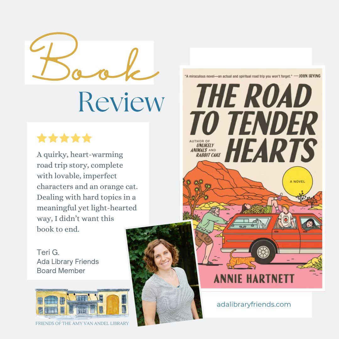 Continuing our @adalibraryfriends "Board Member Book Recs" series - Meet Teri! A board member since May 2025, Teri is a local photographer and loves traveling, visiting Lake Michigan, and supporting local in Ada and GR.
Fun Fact: Teri is also the voice behind the @adalibraryfriends social media!
What's your favorite recent read?
Share in the comments & tag a friend who might like this recommendation 📚
#bookrecs #libraryfriends #bookreviews #grbooks #KDL #kdl #friendsofmichiganlibraries