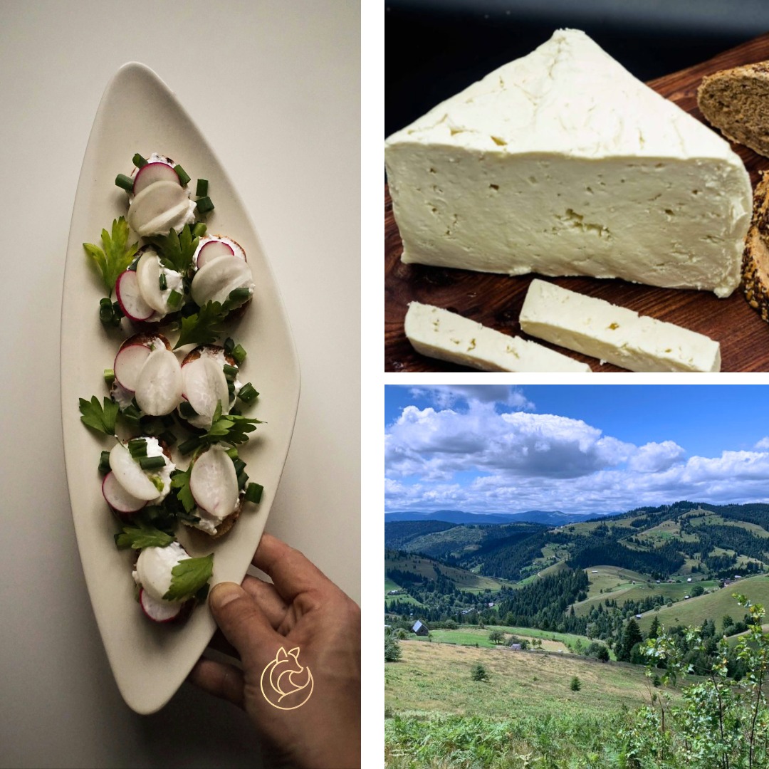 🇬🇧
URDA—a traditional Romanian cheese, available in the spring from shepherds in the high alpine pastures of Bucovina. (If there at the right time, one can observe sheep graze the hills around Fox Chalet.)
Similar in texture to ricotta, but slightly sweet, it works just as well in savory as it does in sweet dishes. Locals enjoy it simply: with crusty bread, fresh radishes, and spring onions—the first bounty the gardens offer after a long winter.
🇷🇴
URDA, o brânză tradițională românească, disponibilă primăvara de la ciobanii din obicinile Bucovinei.
Similară ca textură cu ricotta, dar ușor mai dulce, este potrivită atât pentru rețete sărate, cât și dulci. Localnicii o mănâncă simplu: cu pâine proaspătă, ridichi și ceapă verde—primele daruri ale grădinii după o iarnă serioasă.
📞 0766649645
📍 Molid, Bucovina
#FoxChalet | #Bucovina | #Urda | #MancareTraditionala | #Sezonier | #Primavara | #DescoperaRomania #traveltoromania #visitromania #theroadtofoxchalet #cazareinbucovina #haiinbucovina #visitbucovina