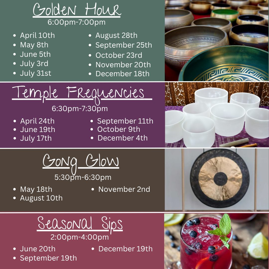 ✨Save the dates✨
Check out our workshops and events coming up in 2026!
Book online: https://www.lotuswholistictherapy.com/book-online?category=f78a6189-7b03-416a-b370-ed66b561c5e1
#Lotuswholistictherapy #awakendiscoverthrive #TrentonMI #massage #reiki #yoga #wellness #reiki #downrivermimassage #downrivermi #frequencies #soundwaves #healing #soundhealing #workshop #events #health