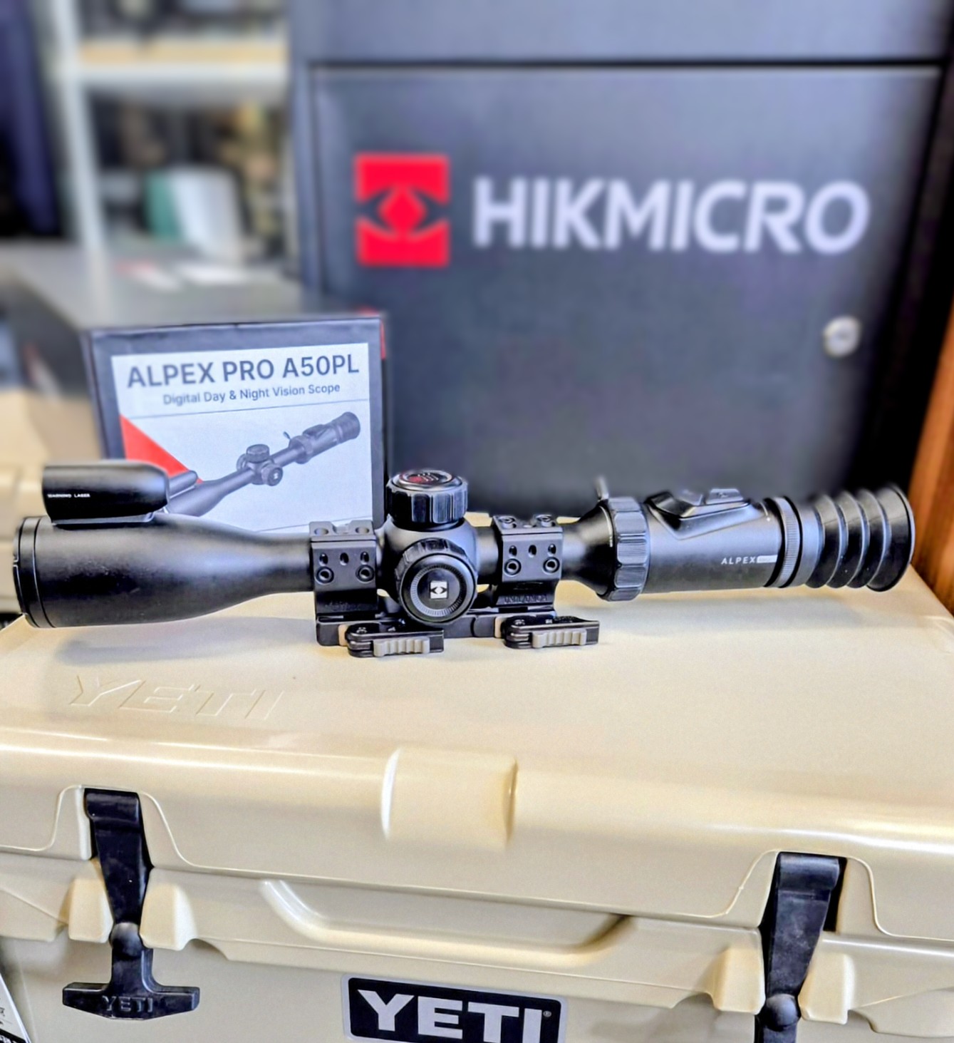 👀👀One of the first in Scotland 🏴
HIKMICRO'S NEW ALPEX PRO A50PL
Not yet for sale but can be viewed here at Game & Country.
Due for release Mid April.