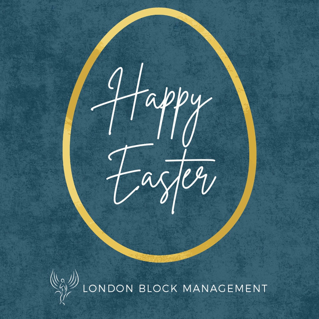 🐣 Happy Easter from London Block Management
Wishing all our clients, residents, contractors and partners a very Happy Easter!
We hope the bank holiday weekend brings a chance to relax, recharge, and enjoy time with family and friends.
Thank you, as always, for your continued support and collaboration – it’s a pleasure working with such a fantastic community. Here’s to a bright and positive spring ahead.
#LondonBlockManagement #HappyEaster #TeamLBM #Spring #Community