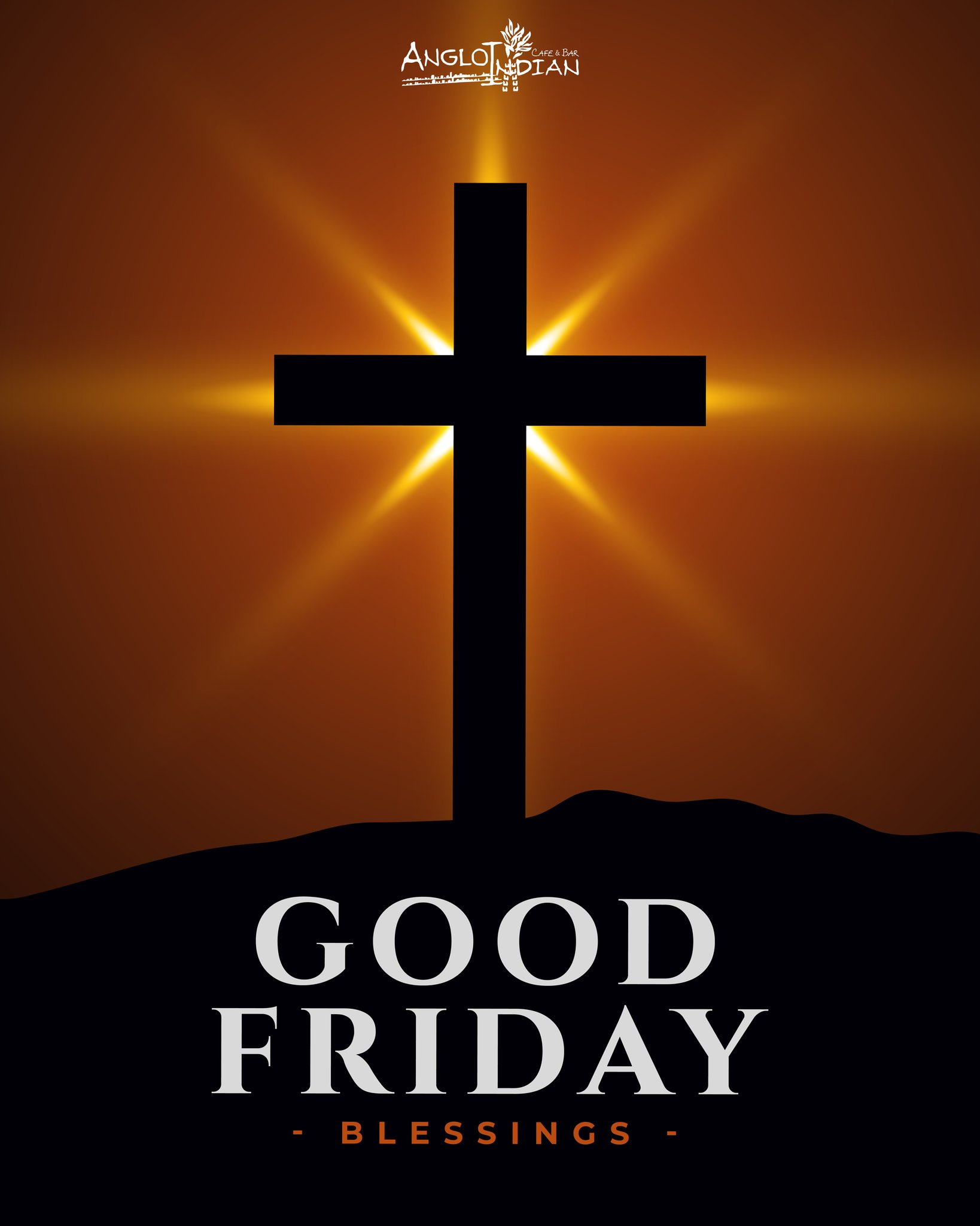 On this Good Friday, may we take a moment to slow down, reflect and give thanks. Wishing you a day filled with peace, grace and heartfelt blessings.
Blessed Good Friday from all of us at Anglo Indian Cafรฉ & Bar.
โ
Anglo Indian Cafe & Bar
๐ 1 Shenton Way, #01-08, Singapore 068803
๐ 6636 9411
๐ 30 Victoria St, #01-13 CHIJMES, Singapore 187996
๐ 6873 2750
๐ 5 Straits View, #01-10 Marine One West Tower, Singapore 018935
๐ 6284 2990