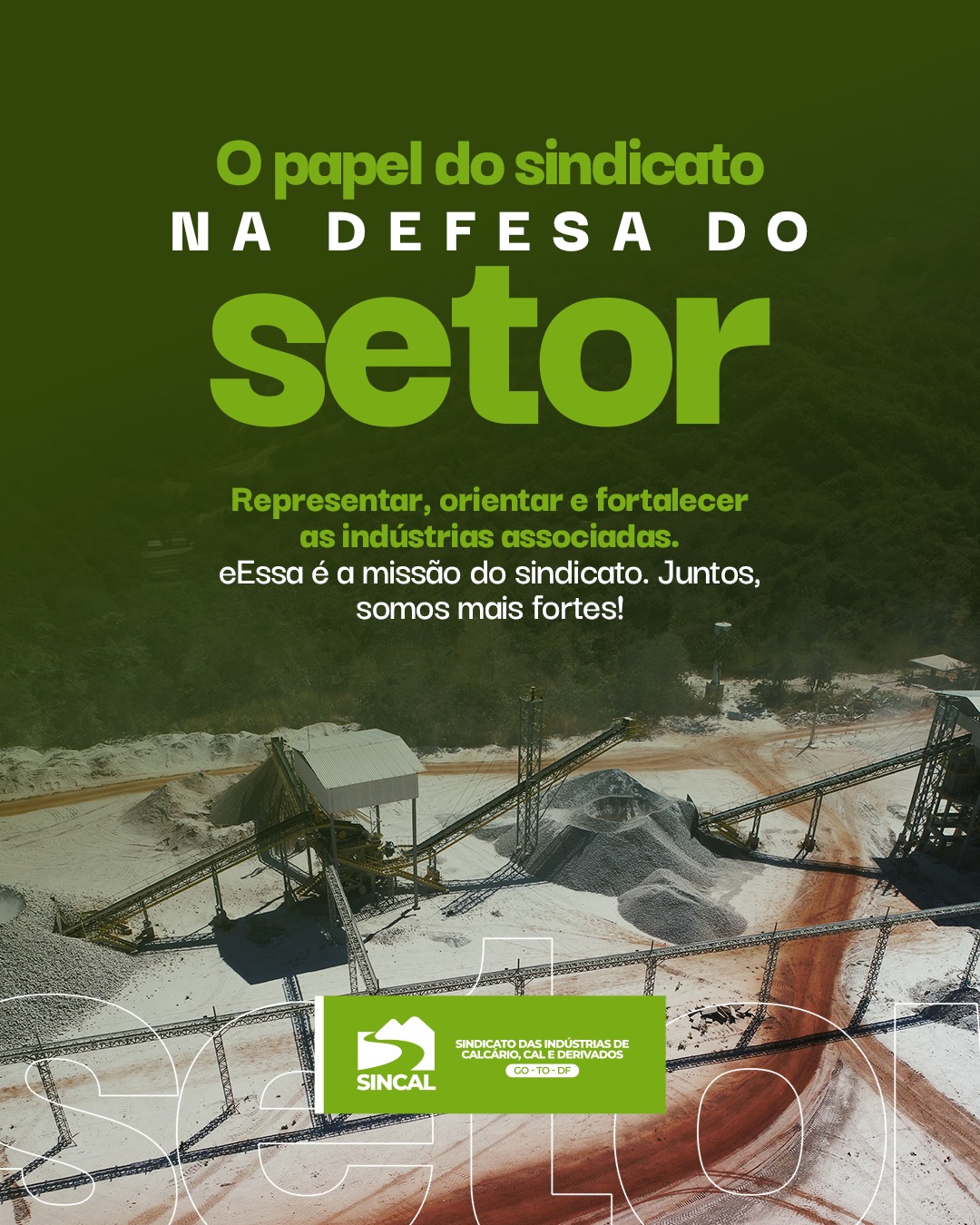 #SindicatoUnido #ForçaDoSetor #Representatividade