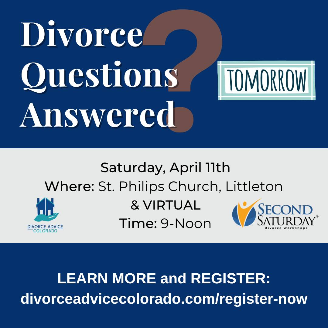 If you're thinking about divorce, the right information can make all the difference. Join our free session to understand what to expect before, during, and after the process—so you can make informed, confident decisions. No registration required—walk-ins welcome.
📅 Saturday, April 11th
⏰ 9:00 – 11:00 AM
📍 Attend in Littleton, CO or join online
⬇ Reserve your spot now:
www.divorceadvicecolorado.com/register-now
-
#divorcecolorado #divorceadvice #divorceadvicecolorado #divorcemediation #divorcelawyer #divorcehelp #divorceresource #secondsaturday