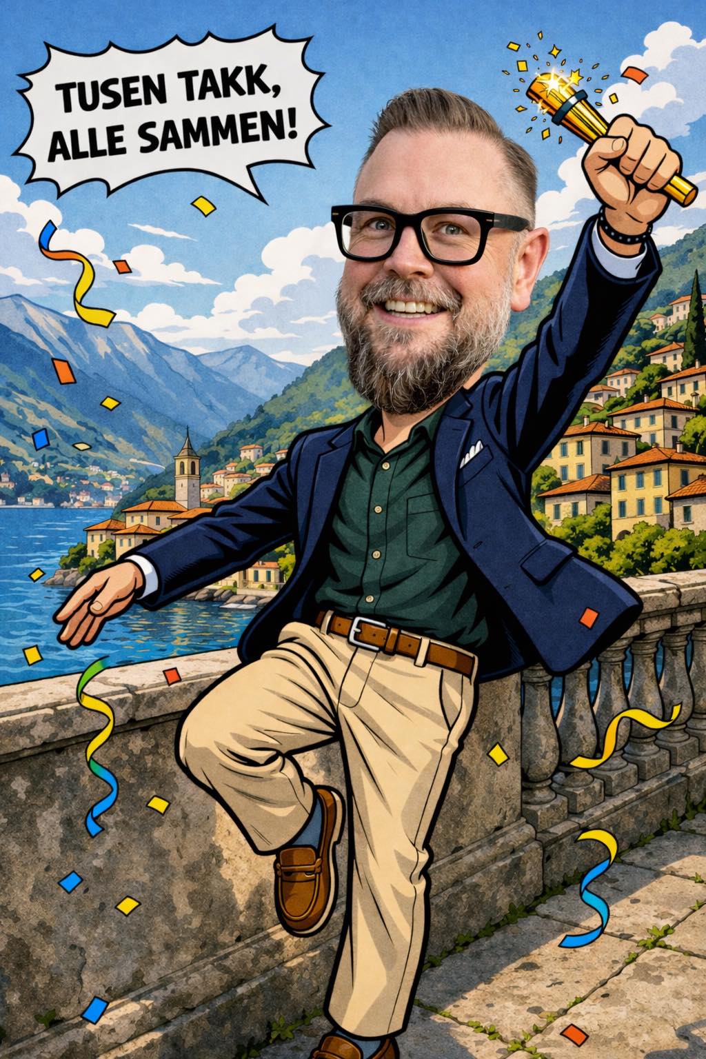 48 år og like blid!