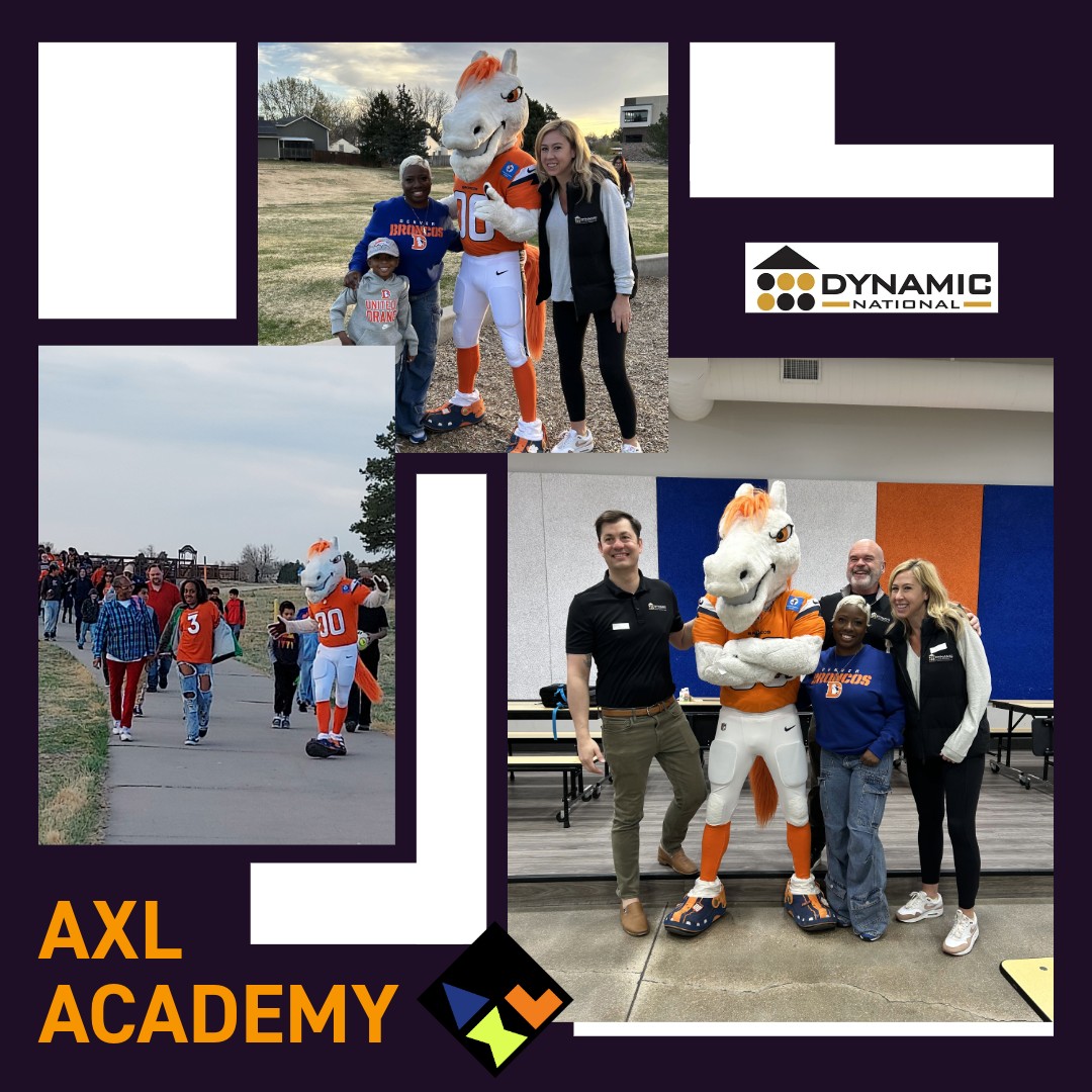 We are incredibly grateful for the support of our amazing community partners who help make experiences like our Father Figure Walk possible.
A special thank you to Dynamic National Roofing & Renovation for sponsoring this event and investing in our students and families. Your support helped create a meaningful, joy-filled day that our scholars will remember.
At AXL, we know it takes a community to create opportunities like this. Partnerships like yours make a lasting impact, and we are truly thankful.