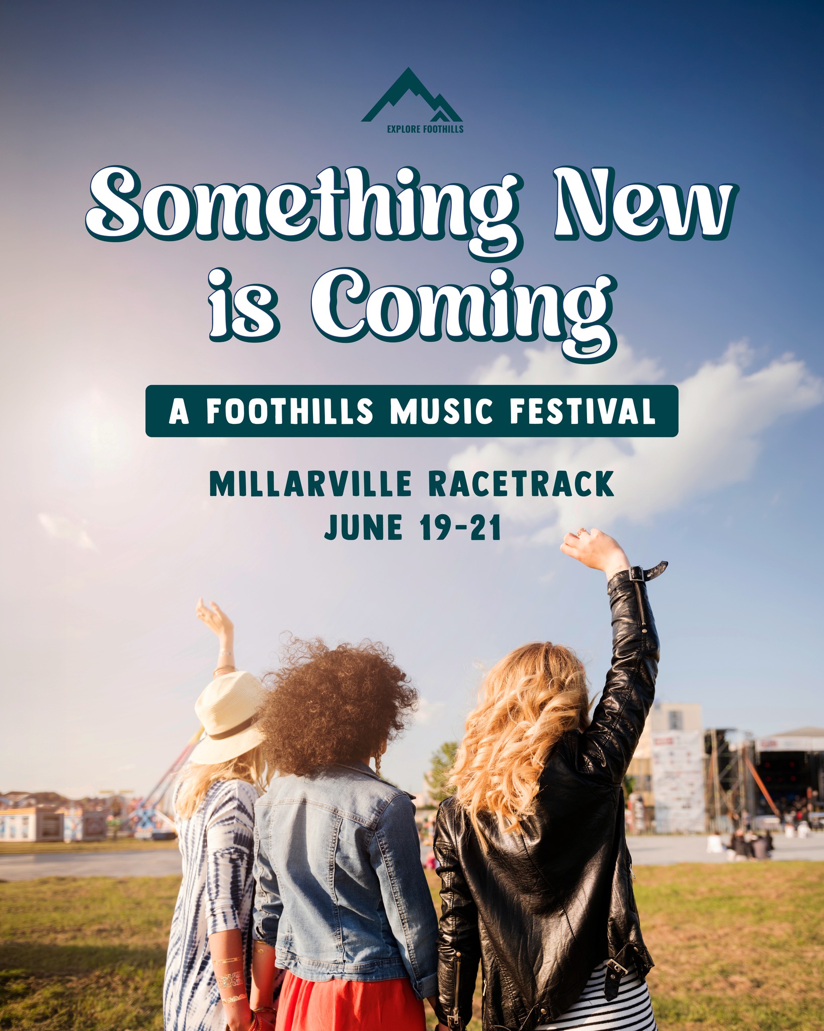 Something new is coming this summer 🎶
We’ve been keeping a little secret…
This June, a brand new music festival is coming to the Foothills.
Three days. Live music. Open skies at Millarville Racetrack.
A chance to gather, listen, and experience something new — right here, just outside the city.
June 19–21.
Got your tickets? 🎟 (click our link in bio)
Comment below — we want to see who’s coming.