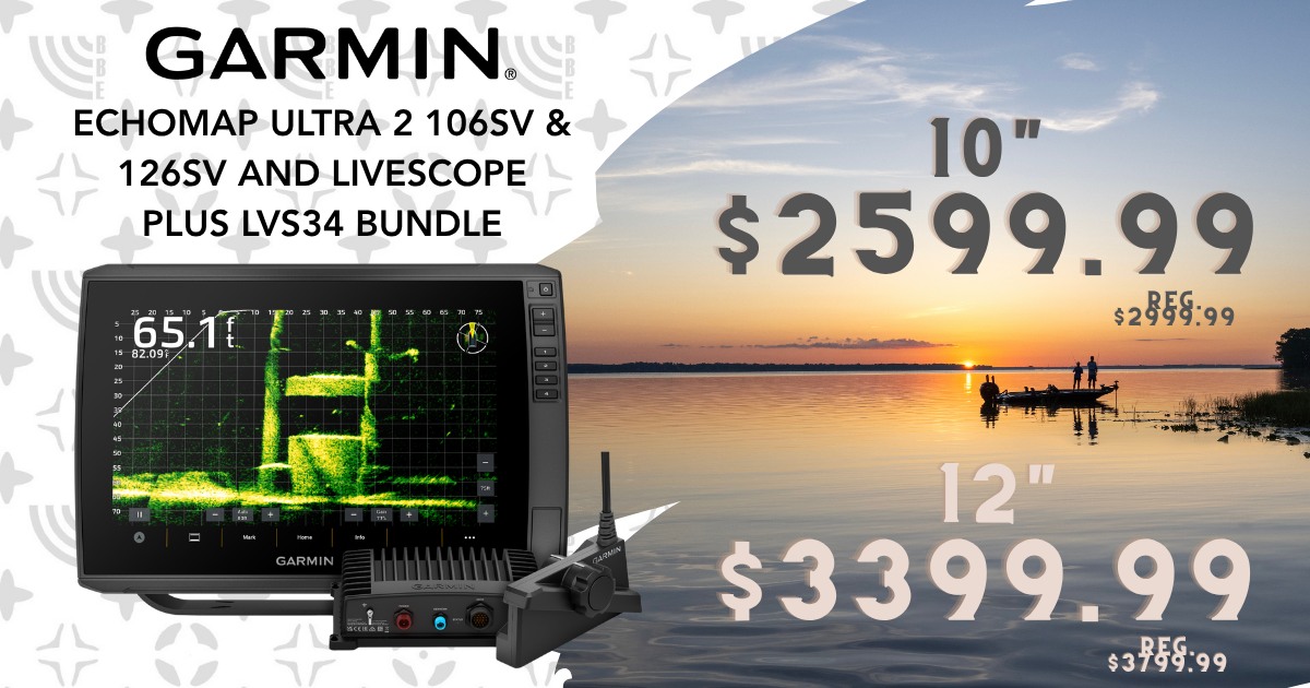 SALE ENDS FRIDAY!
https://www.bassboatelectronics.com/online-store/Garmin-Bundles-c77553002