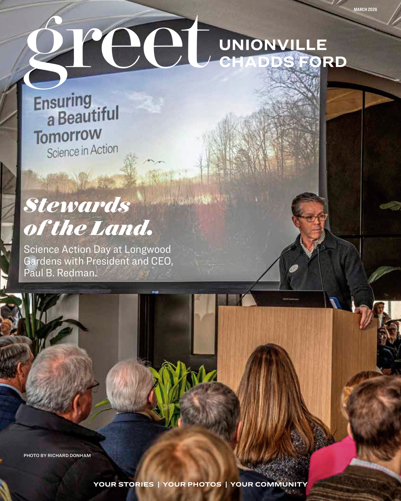 Longwood Gardens is at the heart of our community. Nearly 1.8 million guests visit each year, from all walks of life, to see the stunning floral displays at the botanical gardens. Supporting the picturesque scenery is Longwood’s role in science.
Unionville Press Writer, Saya Patel, wrote the March feature, highlighting the impact of science at the gardens. Learn more in the March issue of Greet Unionville Chadds Ford and visit their Facebook page for their upcoming Science Series events.
@longwoodgardens
#unionvillechaddsford #kennettsquarepa #unionvillepa #chaddsfordpa #chaddsford #chestercountypa #greetmag #greetmagazine #longwoodgardens #communitymagazine #greetunionvillechaddsford #unionvillehighschool #unionvillechaddsfordschooldistrict #uplandcountrydayschool