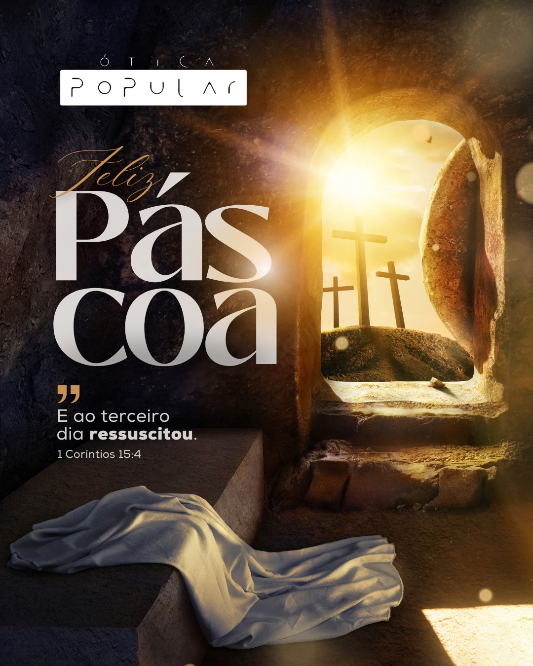 A Páscoa é tempo de recomeçar, de celebrar a vida e de renovar nossas esperanças. Que o espírito de renascimento ilumine o seu caminho hoje e sempre. Um grande abraço!