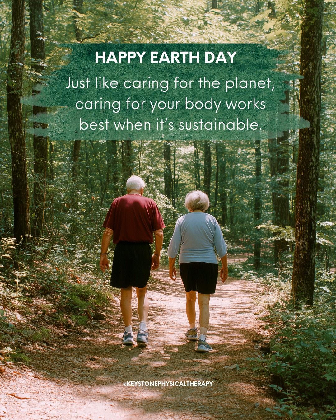 🌎 Happy Earth Day 💚
Just like the planet, your body thrives with consistent, sustainable care. Small, daily habits—like walking, stretching, and moving with intention—add up to long-term health and strength.
Take time today to get outside, breathe fresh air, and move in a way that feels good for you. Your body (and the planet) will thank you.
#EarthDay #HappyEarthDay #SustainableHealth #MoveYourBody #GetOutside #NatureHeals #HealthyLiving #StayActive #MobilityMatters #MovementIsMedicine #WellnessJourney #MindBodyHealth #ActiveLifestyle #DailyMovement #FeelBetterMoveBetter #KeystonePT #PhysicalTherapy #StayStrong #HealthyHabits #LiveWell #OutdoorMovement #WellnessMatters #SelfCare #BodyCare #PreventInjury #FunctionalMovement #BalanceAndStrength #HealthyLifestyle #CareForYourBody #keystonephysicaltherapy