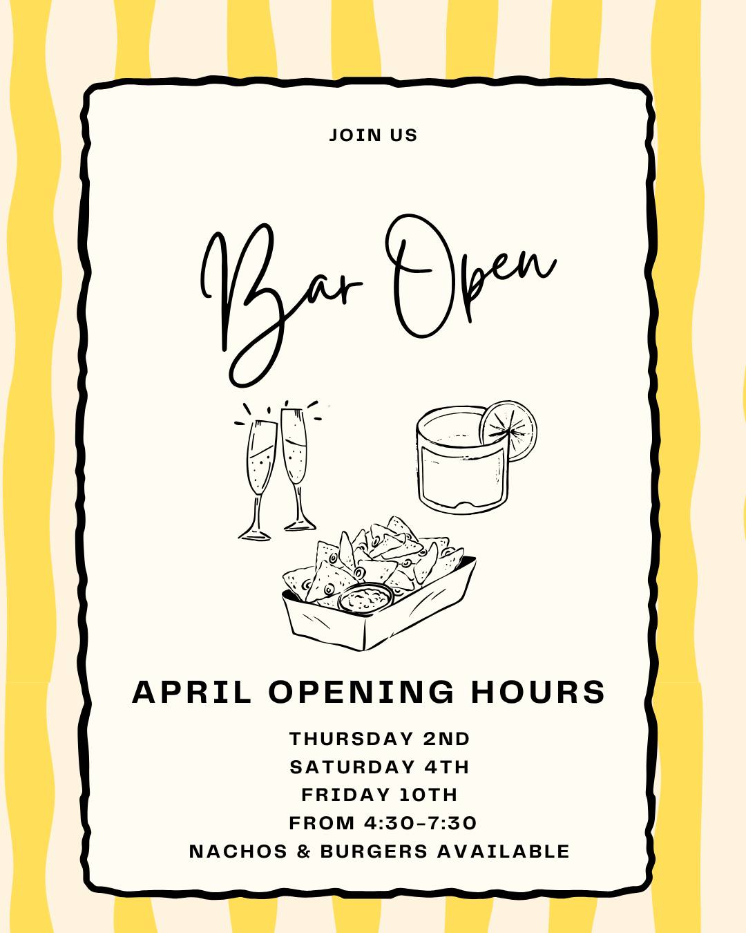 🌊🍻 Bar Open These April School Holidays & Easter! 🍻🌊
Join us at the club for a relaxed drink by the beach these holidays!
We’ll be open:
• Thursday 2nd April
• Easter Saturday
• Friday 10th April
⏰ 4:30pm – 7:30pm
Grab a cold drink, catch up with family and friends, and enjoy the view — it really is the best spot in Yamba.
We’ll have burgers and nachos available, perfect for an easy dinner after a day on the beach.
Friday 10th April will be our final bar opening for the season, so come down and help us finish on a high! 🍹