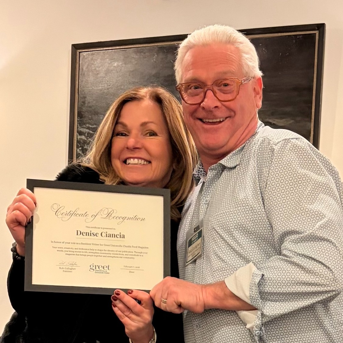 Just reminiscing over our contributors and partners! They're just the best 🤩
Denise shared about our Annual Stakeholders' Luncheon in the March issue of Greet Unionville Chadds Ford.
#unionvillechaddsford #kennettsquarepa #unionvillepa #chaddsfordpa #chaddsford #chestercountypa #greetmag #greetmagazine #longwoodgardens #communitymagazine #greetunionvillechaddsford #unionvillehighschool #unionvillechaddsfordschooldistrict #uplandcountrydayschool