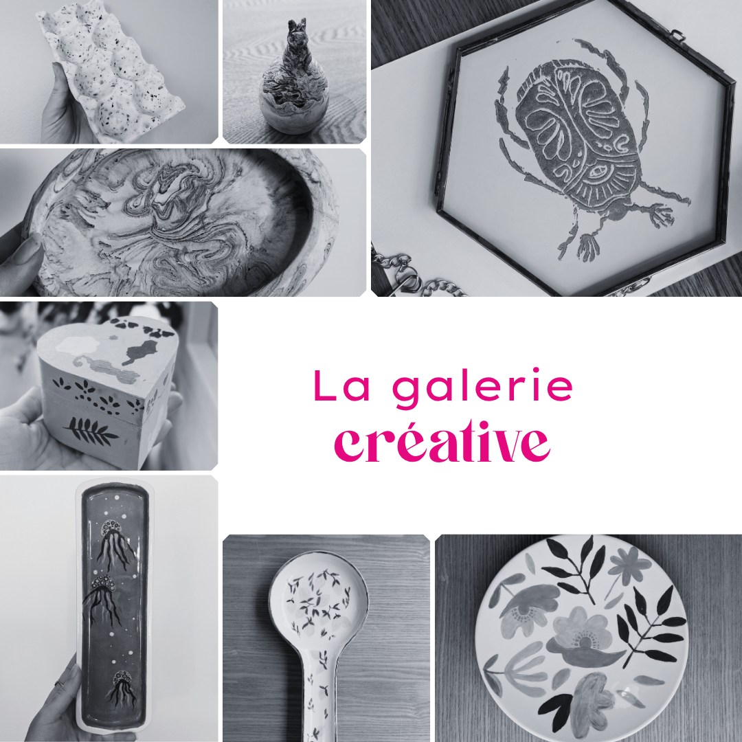 La galerie d’art ✨
Petit retour en images sur vos plus belles réalisations… et franchement, on est fans.
Entre céramiques personnalisées, créations en jesmonite, et autres pépites sorties tout droit de votre imagination, on peut dire que l’inspiration était clairement au rendez-vous.
Alors, c’est laquelle votre préférée dans cette galerie ? 👀
#lesrecreatives #ateliercreatif #creationartisanale #faitmain #ceramiquepeinture #jesmonite #activitecreative