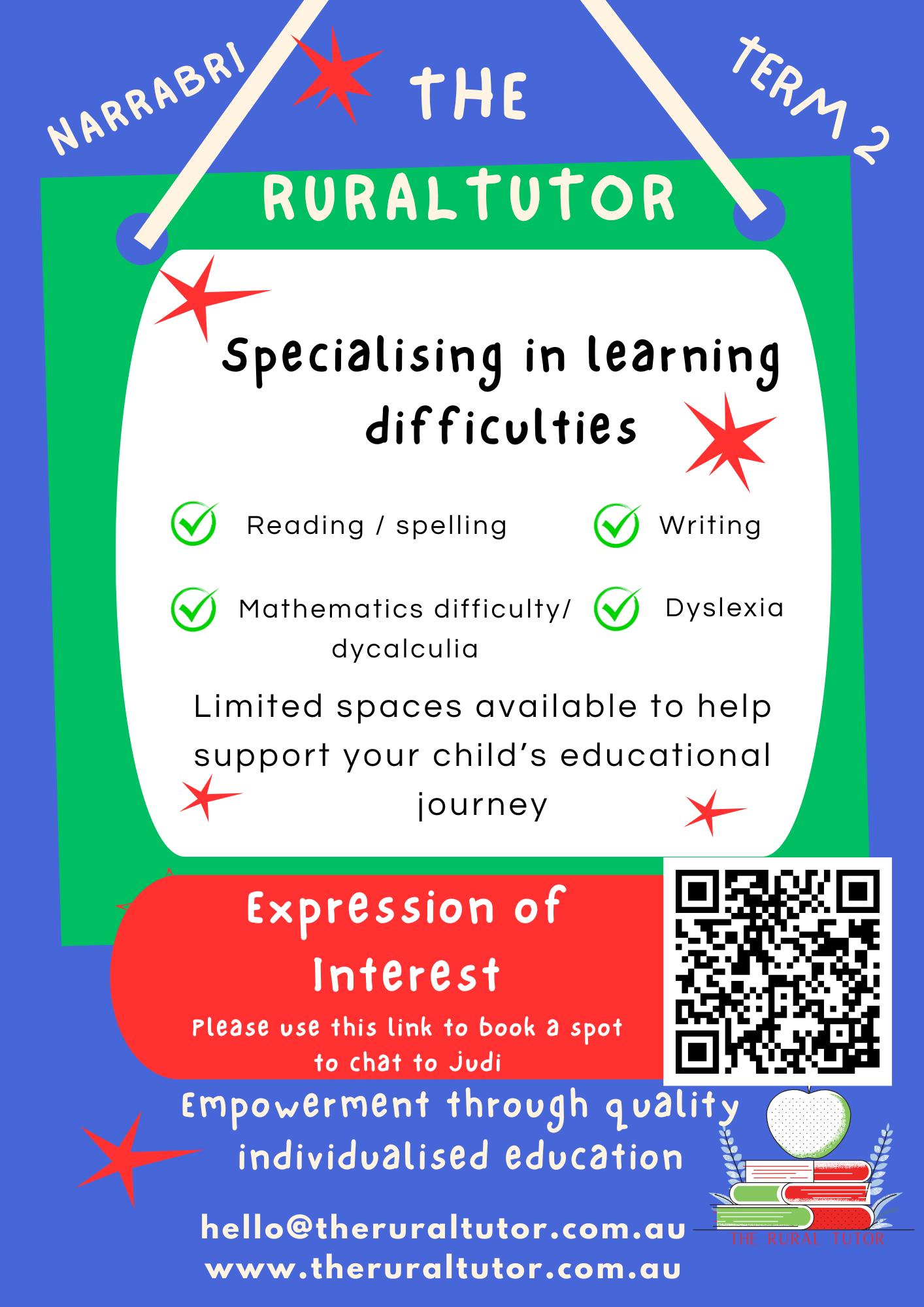* After a busy Term 1, are you noticing that your child is struggling a little at school?
*