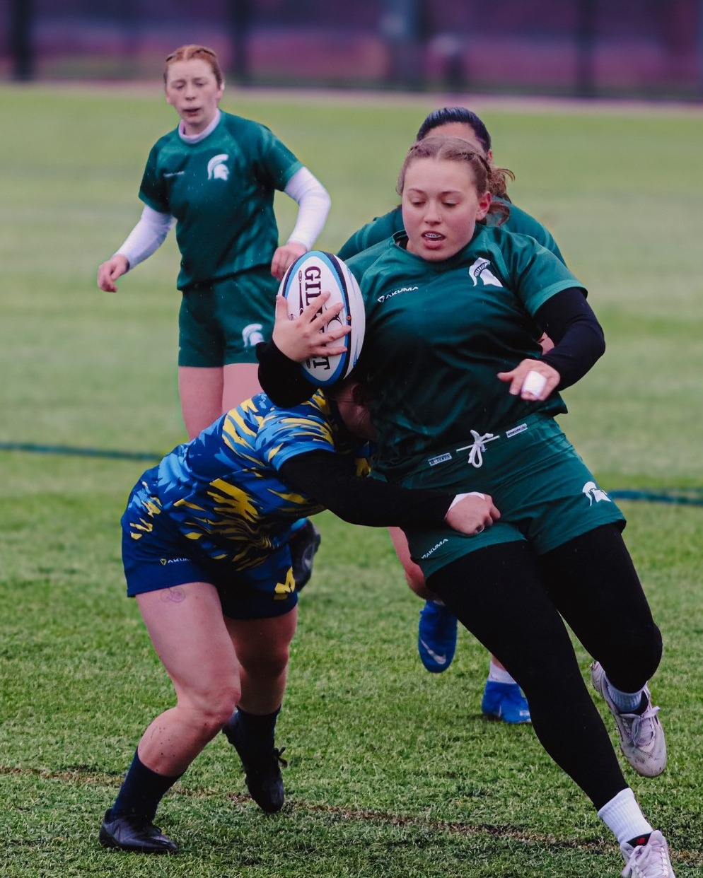 Some flicks from our time at U-Mich this past weekend 🏉
MSU Rugby Football Club is gearing up to take on Boston this weekend. Stay tuned for how you can support and watch our players in our last tournament of the season. #WomenInSports #womensrugby #msurugby