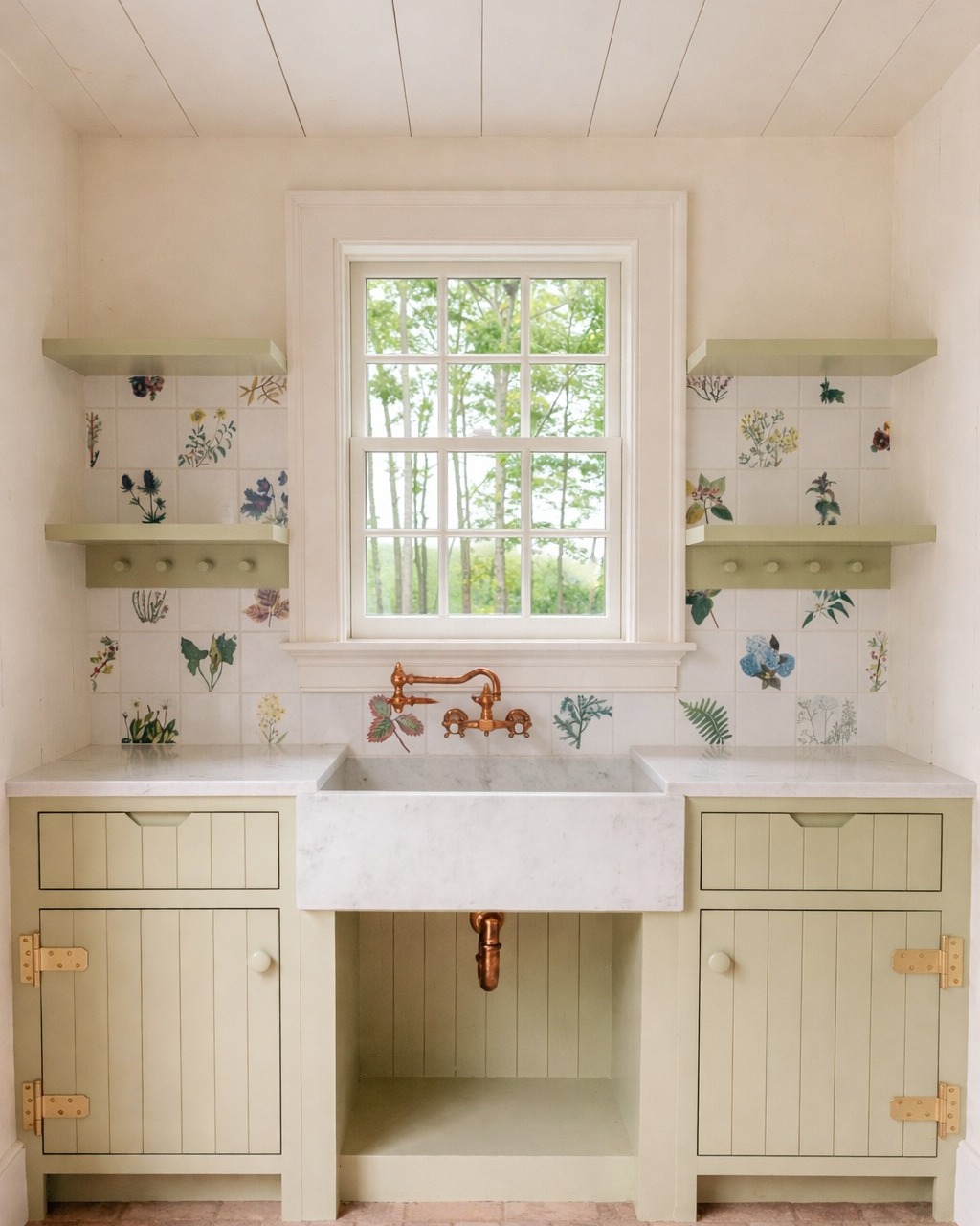 Even the hardest-working spaces deserve beautiful craftsmanship.
Soft custom millwork, botanical tile, and warm metal finishes make this room feel anything but ordinary.
Interior Design: @maggiegetzstudio
Photography: @ryanmaheuphotography
Architect: @patrickahearnarchitect
#LuxuryBuilder #CustomHomeBuilder #InteriorDetails #MillworkDesign #LuxuryHomes