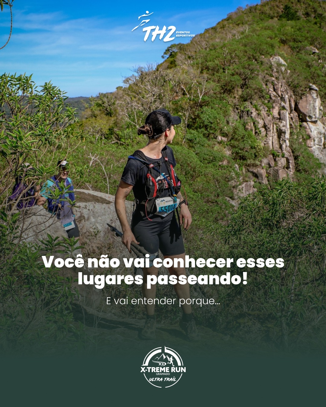 Tem lugar que você até visita, mas não conhece de verdade.
Porque conhecer mesmo exige tempo, esforço e presença. É correndo que o terreno se revela, que a paisagem deixa de ser só bonita e passa a ser sentida, que cada subida e descida te colocam dentro do lugar. No fim, você não leva só a imagem na memória, leva a experiência inteira.
Bora viver isso de verdade?
X-Treme Run Gramado Ultra Trail
55K 25K 16K 7K KIDS
09-10 de outubro 2026
Gramado - RS
Link na BIO.
#XtremeRunGramado #TrailRunning #CorridaDeMontanha #GramadoRS #TrailRunning #Corrida #IssoÉXtreme