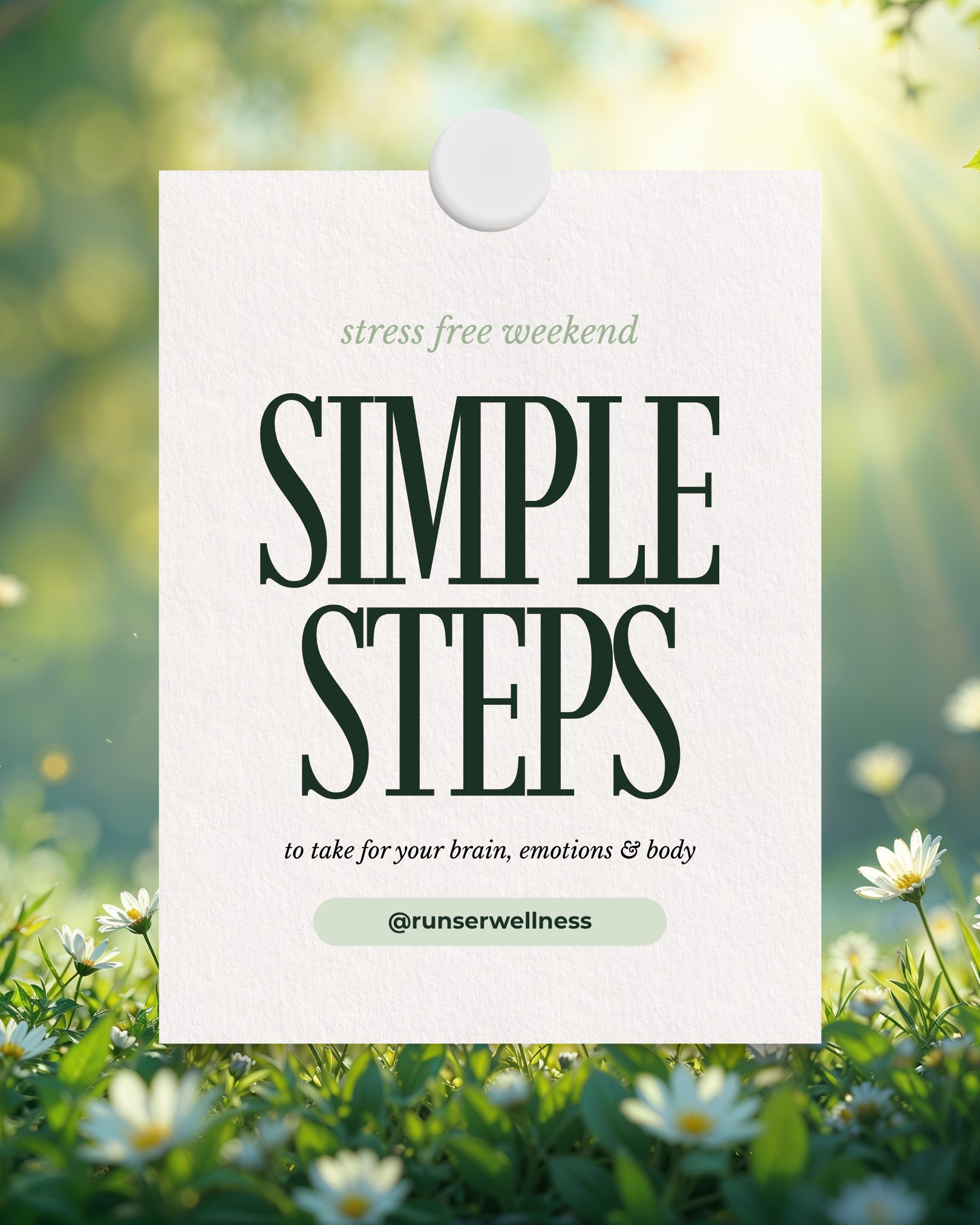 Your brain, emotions, and body are deeply connected—what you carry mentally and emotionally can show up physically as fatigue, inflammation, headaches, or gut issues.
A functional medicine approach looks at the root causes, helping restore balance so your body can heal from the inside out.
When your brain and emotional health are supported, your physical health can truly begin to thrive.
✨ Simple steps you can take this weekend:
• Get outside for a 20-minute walk in nature
• Prioritize rest and aim for quality sleep
• Nourish your body with whole, unprocessed foods
• Take a few quiet moments to journal or breathe deeply
✨ Ready to go deeper?
Message me this weekend to learn how we can support your brain, body, and emotional wellness naturally.