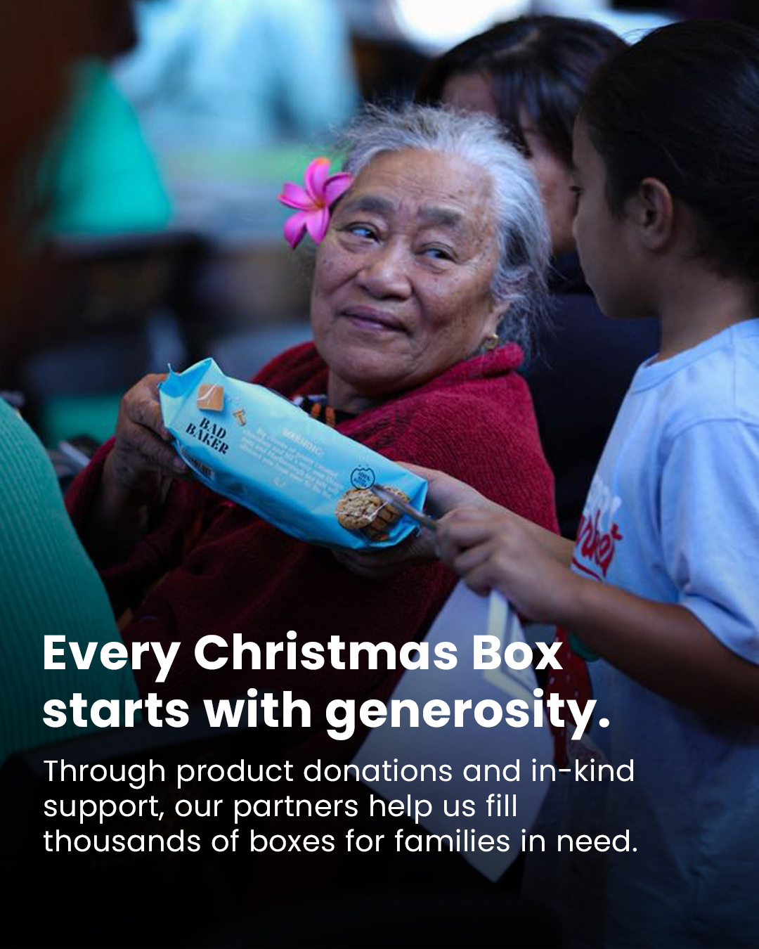 Christmas Box wouldn’t exist without the generosity of our partners.
Every box tells a story of collaboration - businesses who donate product, offer warehousing or logistics support, or show up with their teams on packing day. Different contributions, one shared impact. And together, they become something powerful.
When businesses step in, families experience more than a gift - they experience dignity, care, and the reminder that their community hasn’t forgotten them.
If your business is looking for a meaningful way to give back this Christmas, this is it.
Partner with us. Rally your team. Use what you already do well to help create moments of hope for families who need it most.
👉 Get in touch to find out how your business can be part of Christmas Box this year.