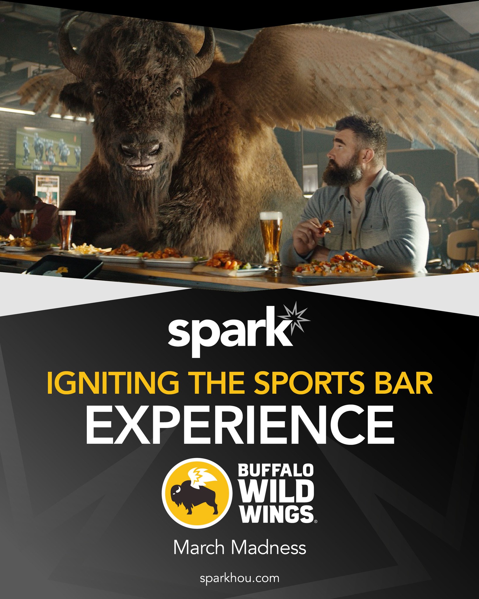 High-traffic moments require operational discipline.
During March Madness, Buffalo Wild Wings is driving guest engagement through value-focused offerings like the Pick 6 Meal for Two, supported by national campaigns and brand partnerships.
At Spark, our role is to execute at the restaurant level: ensuring teams are prepared to deliver speed, quality, and consistency when demand peaks.
Marketing drives traffic.
Operations drive results.
That alignment is what creates scalable performance!
Watch the video: https://lnkd.in/ebXF69Cv
Learn more: https://lnkd.in/e6ZpcgwQ
#MarchMadness #BuffaloWildWings #GameTimeEats #TeamExecution #RestaurantLife #PeakHours #StayReady #ConsistencyWins #GuestExperience #FoodAndSports #WinningTeams #BehindTheScenes
