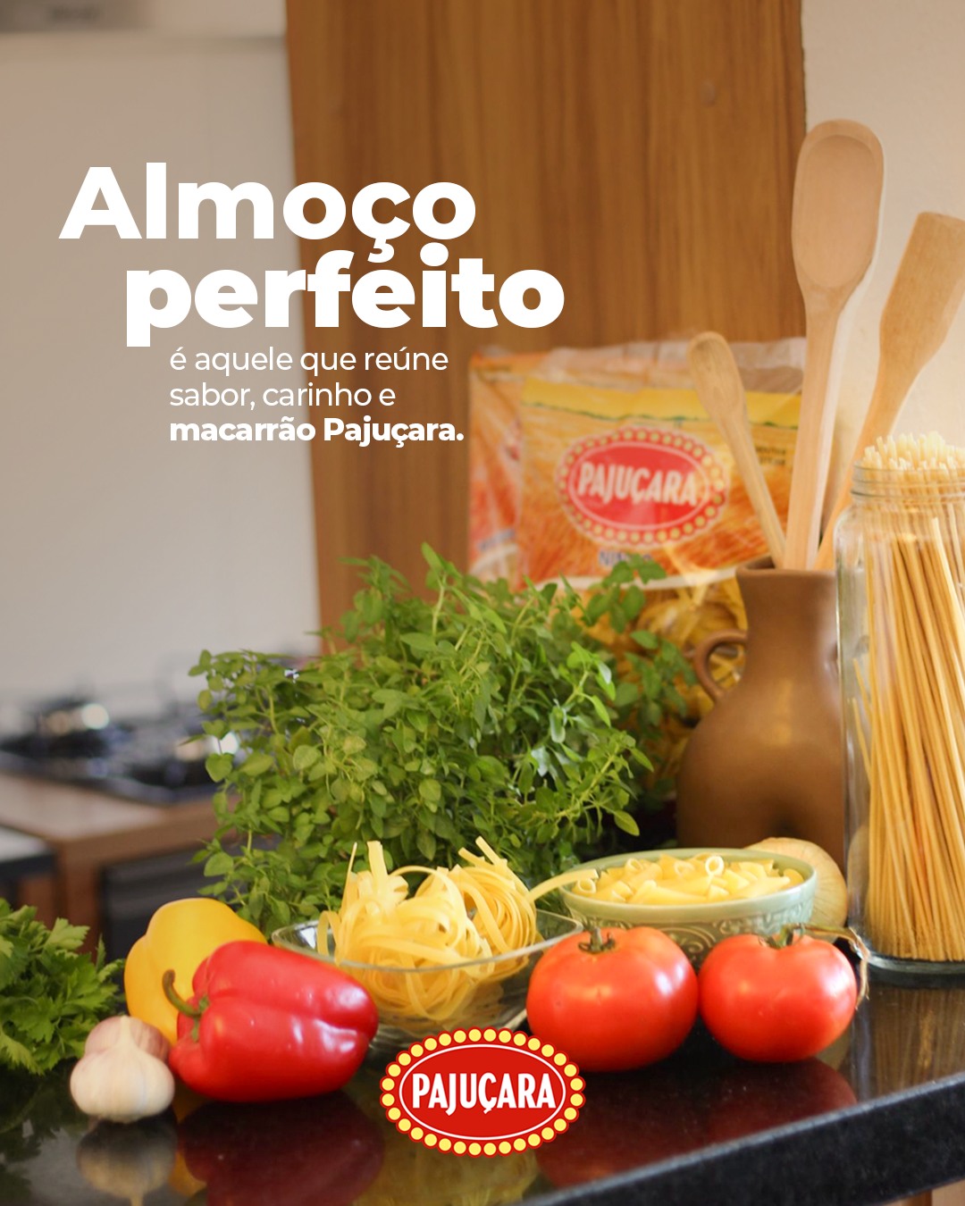 Almoço perfeito tem nome, tem sabor e tem praticidade. Massas Pajuçara para uma refeição gostosa e que agrada todo mundo!
❤️ Pajuçara - Há 50 anos o sabor que une gerações
🔍Quer saber onde tem produtos Pajuçara pertinho de você? Acesse o Pertinho de mim (Link na Bio)
💻 www.pajucara.ind.br