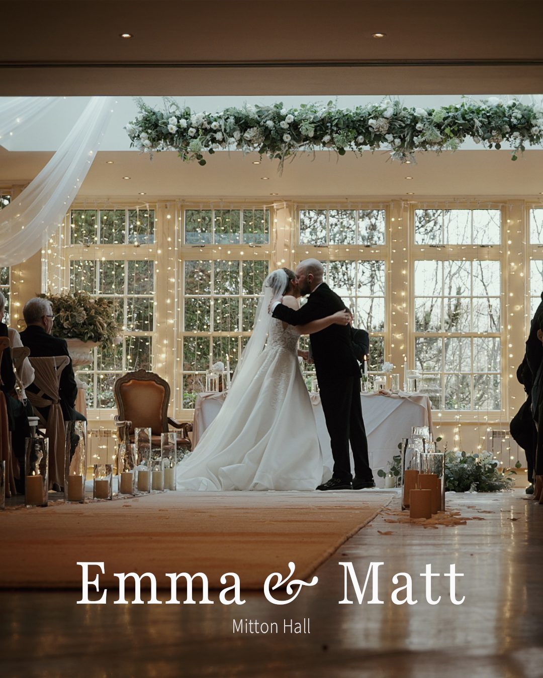 The moment everything becomes official.
Emma and Matt share their first kiss as newlyweds, framed from the back of the ceremony room at Mitton Hall. Applause fills the space as guests look on, candles lining the aisle, flowers above, and soft fairy lights glowing through the windows.
Every detail, every reaction, all coming together in one moment that feels as incredible as it did in real time. Enhanced with subtle, refined colour that complements the scene without ever distracting from it.
Nothing staged, nothing forced. Just a true reflection of the atmosphere, the emotion, and the energy of the ceremony.
For couples planning their wedding, these are the moments you will want to relive again and again. Captured with a cinematic approach that feels natural, elegant, and timeless.
If you are looking for a wedding videographer in Lancashire or across the UK, your story deserves to be told this way.
Discover more at aidanbluntcinematic.com
#mittonhall #mittonhallwedding #lancashireweddingvideographer #ukweddingvideographer #cinematicweddingfilm #weddingceremony #firstkiss #weddingfilm #luxuryweddingvideographer #northwestweddings #weddinginspiration #engageduk #weddingplanninguk #realweddingmoments #documentarywedding