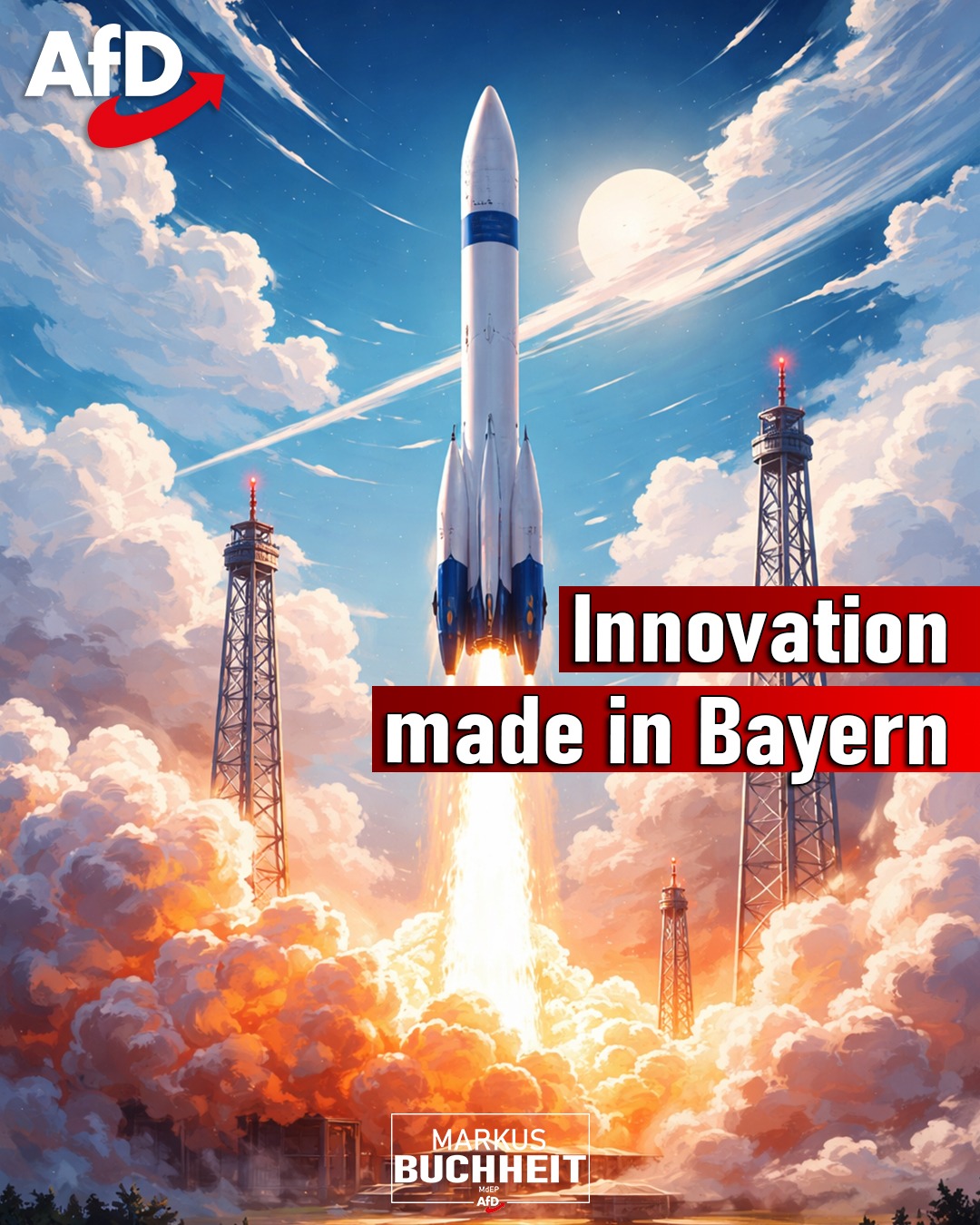 Ich wünsche dem Team von @isaraerospace beim heutigem Start der Spectrum gutes Gelingen! Wir können alle stolz darauf sein, dass die Raumfahrttechnologie der Zukunft bei uns im Freistaat entwickelt wird!
Ab 22.00 Uhr könnt ihr den Start im Livestream verfolgen.
Viel Erfolg und guten Flug 🚀