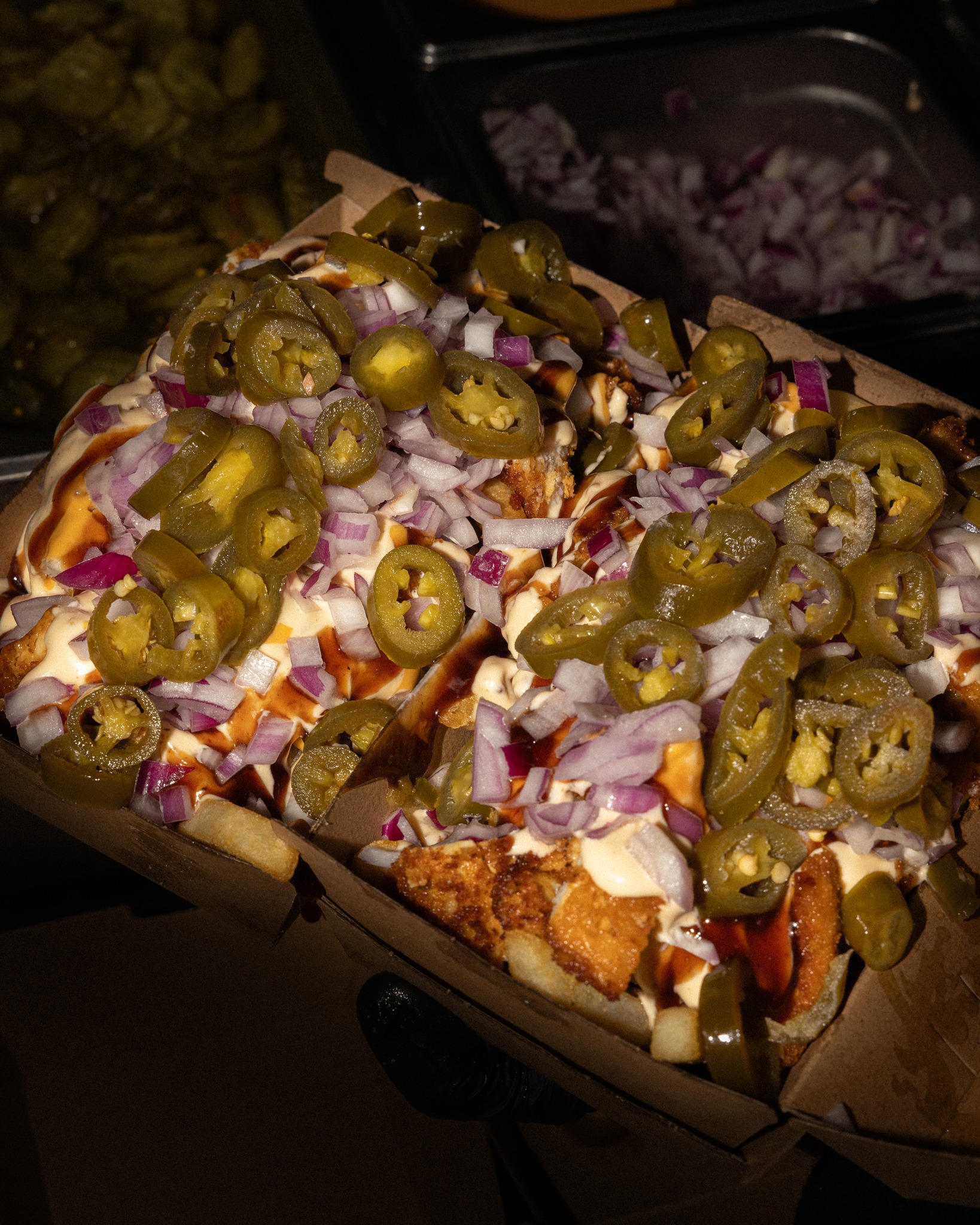 Order:
2x Original Loaded Fries + Jalapeños and Onions
#latenight #sydney #burgers #loadedfries #openlate