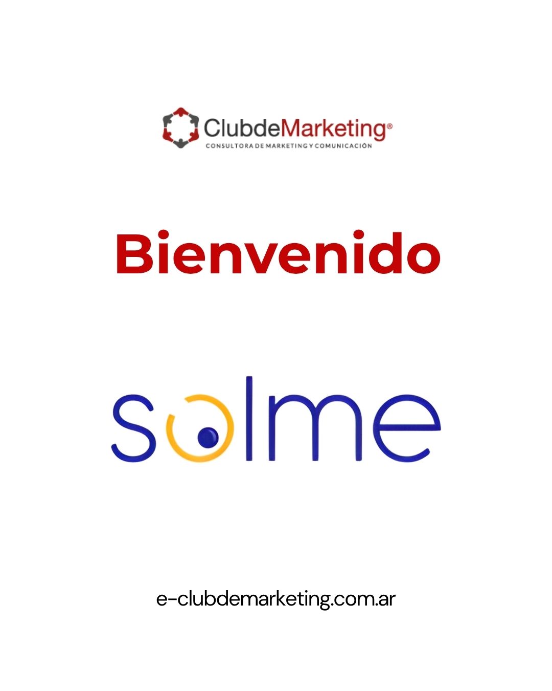 Damos la bienvenida a Solme como nuevo cliente.
Iniciamos este proceso de trabajo con el objetivo de acompañar su crecimiento, aportando una mirada estratégica orientada a ordenar, fortalecer y potenciar su desarrollo.
Agradecemos la confianza en nuestro equipo y asumimos este desafío con compromiso, metodología y foco en resultados.
#Clientes #GestiónEmpresarial #Estrategia #CrecimientoEmpresarial #ClubDeMarketing