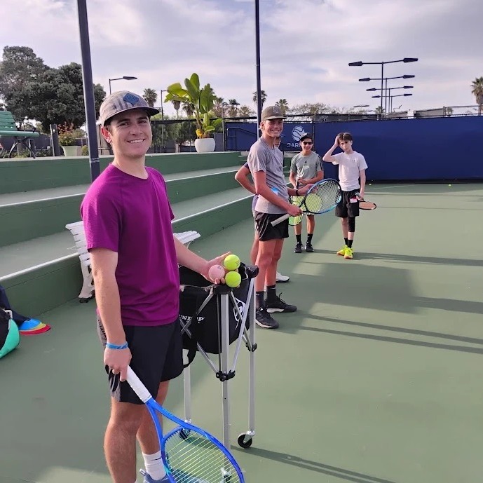 Another High School Tennis Takeover is in the books! 🎾
On Friday, April 3rd, 60+ high school players from across San Diego took over Barnes Tennis Center for a night of drills, competition, pizza, and good vibes. Every court was running, every player was moving, and the energy was unmatched.
One highlight of the night? The debut of our new VOLLEY AI machine, and it did not disappoint. 🙌
These events are about more than tennis. They're a space where teens connect, build friendships, and fall in love with the game, session after session, year after year.
And the best part? It's always FREE, fully sponsored by Youth Tennis San Diego.
📅 Next Takeover: June 5th
☀️ Then every Friday evening this summer, June through July, 4–8pm at Barnes
Spots are open, register at the link in bio, and bring a friend!