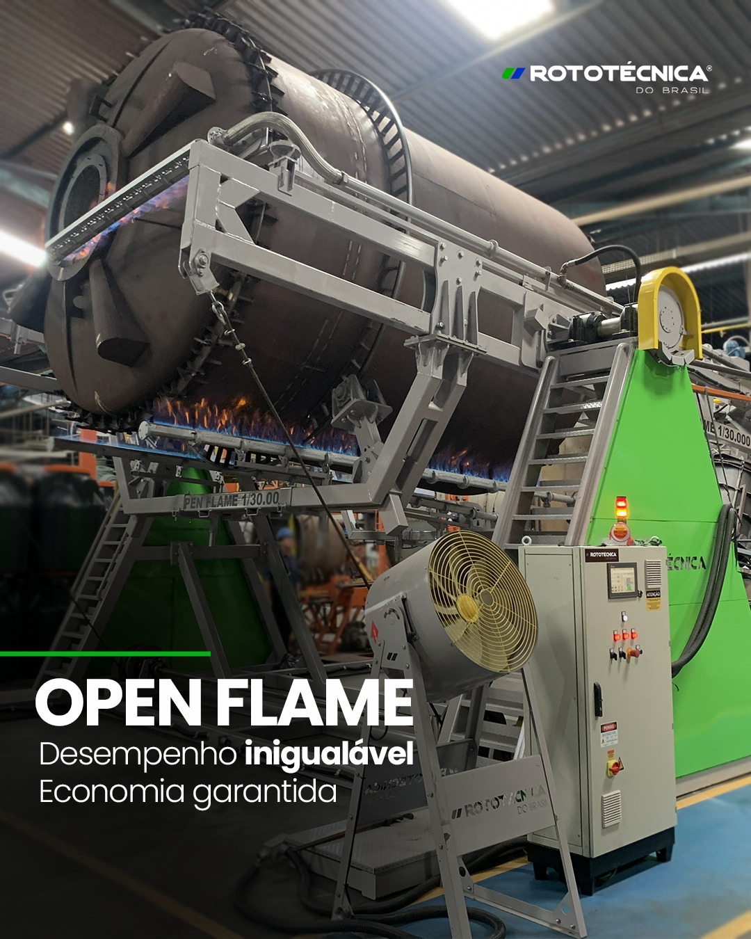 Sua produção de peças cilíndricas merece o melhor💥
Com a Open Flame da Rototécnica, você não apenas economiza gás, mas também garante um processo de queima preciso e constante, essencial para a qualidade e uniformidade das suas peças. Imagine otimizar cada grama de material e cada segundo de trabalho, alcançando um novo patamar de produtividade. Isso é vantagem competitiva!
Disponível em 5 configurações para atender desde pequenas demandas até grandes volumes.
➡ Quer ver o impacto da Open Flame no seu negócio? Fale com nossos especialistas hoje mesmo e descubra como podemos impulsionar seus resultados!
#rotomoldingexperts #rotomoldagem #rotomoldeo #openflame #rototecnica