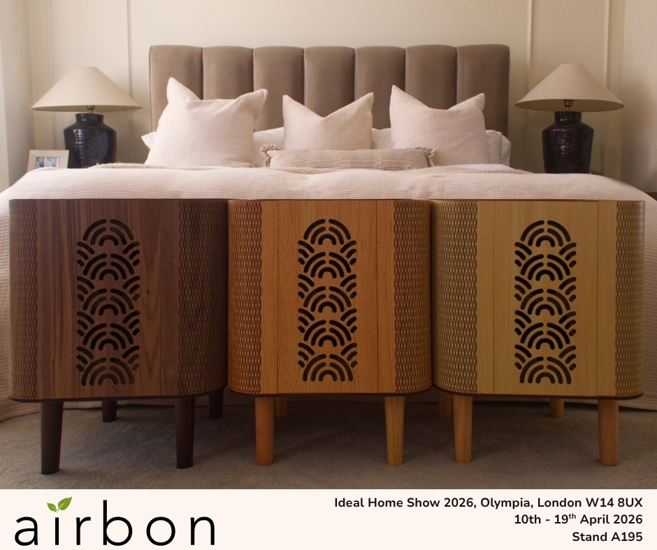 Meet the Aura+ ✨
Available in three veneered wood: Linden/ Lime, Oak and Walnut
Pre-order now for delivery in June 2026 and save 25% on RRP, offer available till 30th April 2026.
📸 @sparkandbloomhq
📍 @kensal_house_location_house
#breatheairbon