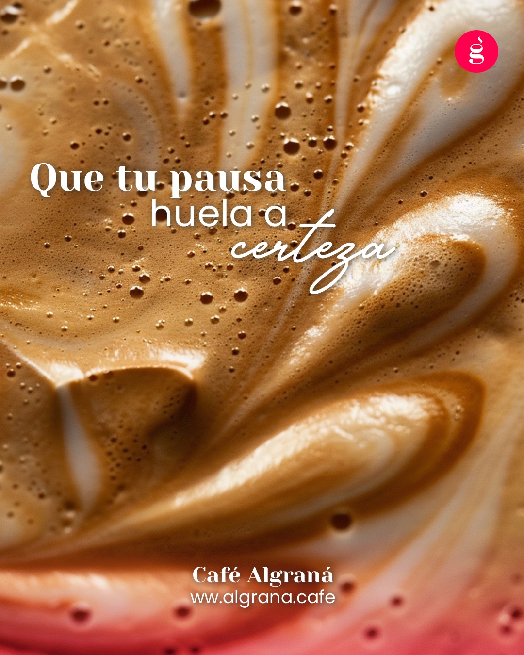 ☕🌿 Pausa con intención.
#CaféAlgraná