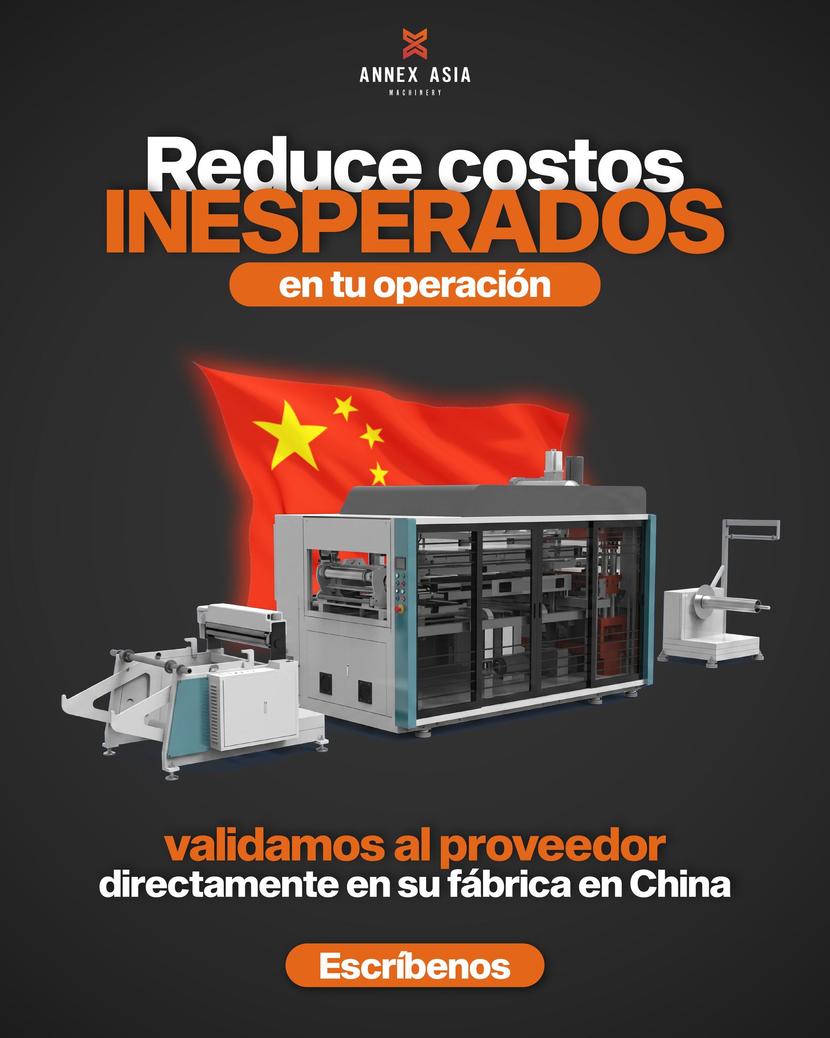 Si no controlas cada etapa, el proyecto queda expuesto a riesgos operativos.
Validar proveedor, supervisar fabricación y asegurar la puesta en marcha definen si la inversión funciona o falla. Gestionamos todo el proceso, con equipo en origen y soporte local, para asegurar resultados en operación.
Escríbenos para una asesoría.