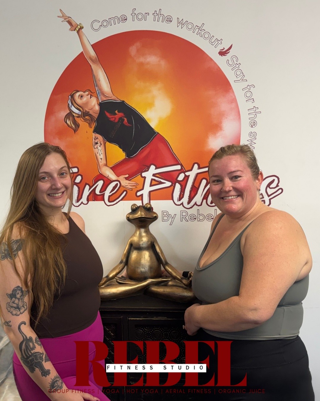 Another class milestone 🎊
Yesterday, Kaylee attended her 25th class, and Mellissa attended her 50th! We are so proud of you!
.
.
.
#rebelfitstudio #rebelsalwaysrise #avonindiana #plainfieldindiana #danvilleindiana #brownsburgindiana #hendrickscountyindiana #317yogis #groupfitness #selfcare #mytribe #ShopSmall #supportlocal #hotyoga #hotyogastudio #firefitavon #riseaerialavon