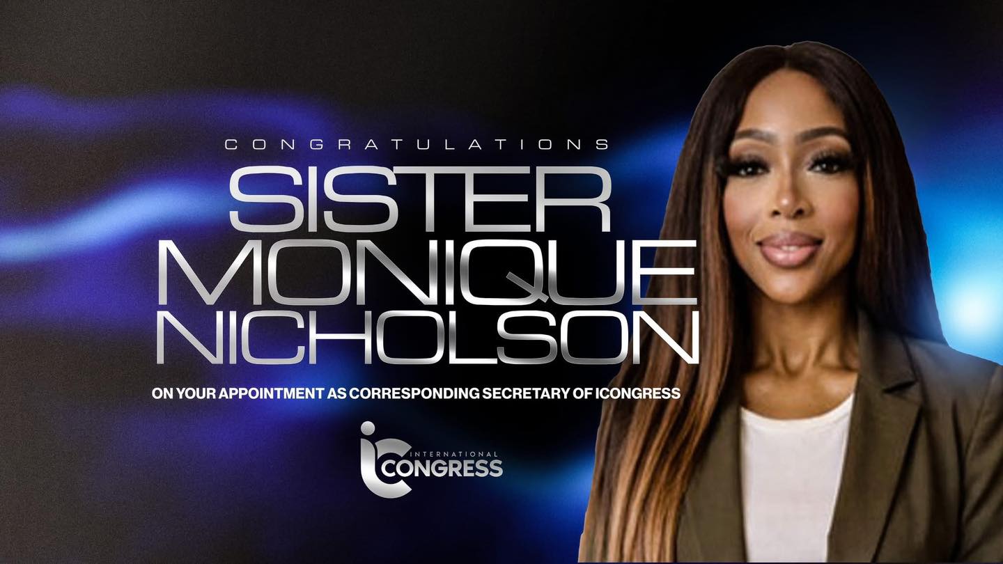 Congratulations to Sister Monique Nicholson on your election as Corresponding Secretary!