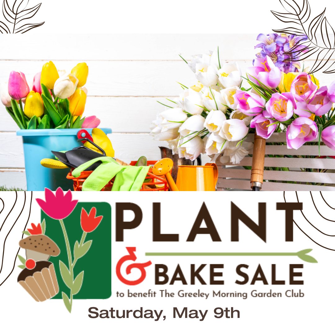 Mark Your Calendars! 🗓️🌸
The event you’ve been waiting for is back! The Greeley Morning Garden Club 2026 Plant, Bake & Craft Sale is officially happening on Saturday, May 9th.
It’s the perfect way to spend the Saturday before Mother’s Day! Whether you are looking for the perfect perennial, a hand-crafted gift, or a sweet treat, we have it all.
When: May 9th | 8:00 AM – 2:00 PM
What: Fresh plants, local artisans, and homemade baked goods.