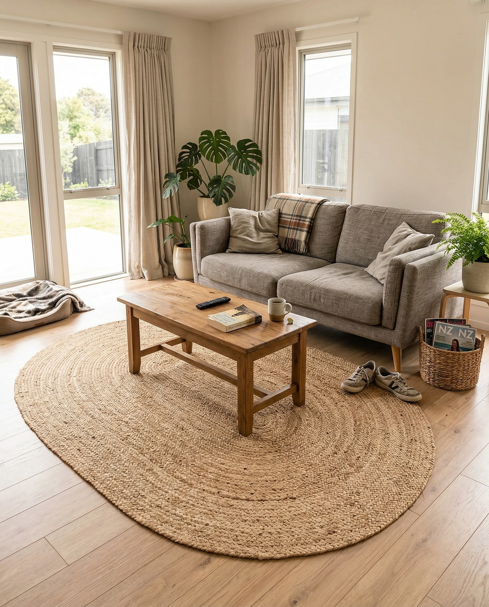 Help us decide! What do you reckon looks best? 👇
Both of our jute rugs bring a different feel to the same space.
One softens the room with curved lines, while the other gives a more structured, classic look.
Which one would you pick for your bedroom?
Oval or Square?
Drop your answer in the comments, we’re curious to see what everyone prefers.
#nestwraps #juterug #bedroomstyle #homedecornz #nzhomes #interiorinspo #homeideas #cozyhome