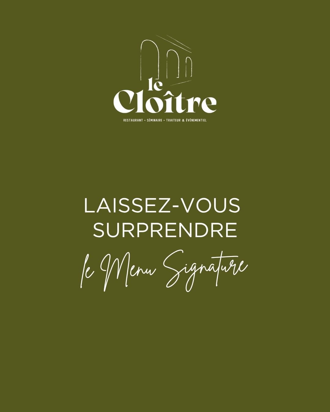 Et vous… vous aimeriez savoir ou être surpris ? 😏
Au Cloître, on a choisi pour vous :
👉 vous surprendre !
Découvrez notre Menu Signature à l’aveugle 🍽️
🥩 ou 🐟
🎭 et pour le reste… mystère
📅 Du vendredi au dimanche midi
💬 Dites-nous en commentaire :
vous êtes plutôt curieux… ou joueur ?
Réservation au 03 89 85 18 91
#destinationsaonetloire #route71 #MenuÀLAveugle #bourbonlancy #RestaurantDeCharme #moulinssurallier03000 #NouvelleCarte #digoin #decıze #SurpriseGourmande #BourbonLancy #restaurantducloitre #moulinssurallier03 #SaoneEtLoire
