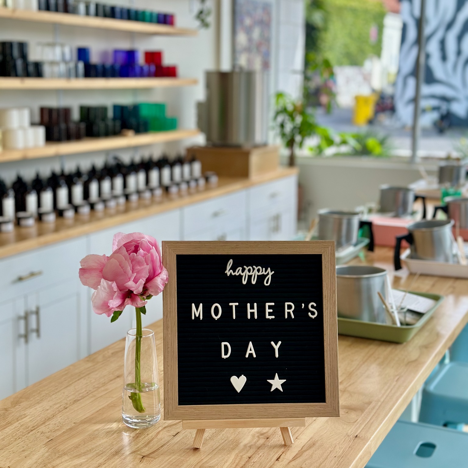 Celebrate Mom all weekend long. 🎉
This Mother's Day we're making it a full weekend of creativity, bubbles, and beautiful things to take home.
Friday, May 8: Ceramic Vessel Workshop with local ceramist Megan West - 4 seats left!
Saturday, May 9: Regular candle making workshops
Sunday, May 10: Special Mother's Day candle making workshops with bubbles and bites + photo op
Every session includes hands-on creativity, good vibes, and something meaningful to bring home. Seating is limited - link in bio to book your spot.
📍 111 E. Yanonali St. · Funk Zone · Santa Barbara
#candlebar111 #santabarbara #mothersday #funkzone #candlemaking